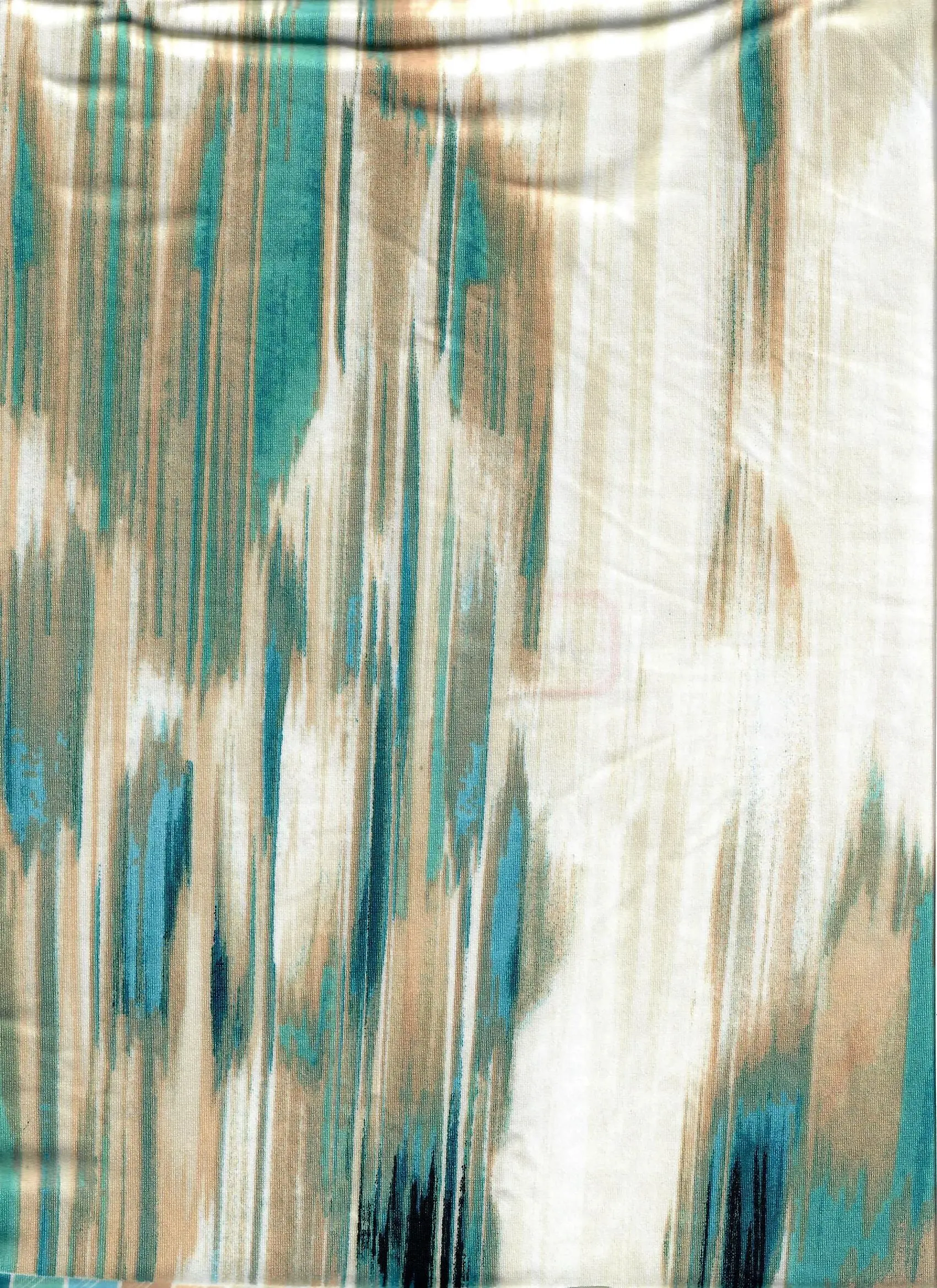 Abstract DTY Knit Fabric Multi-Color - KNT1389-MS11193