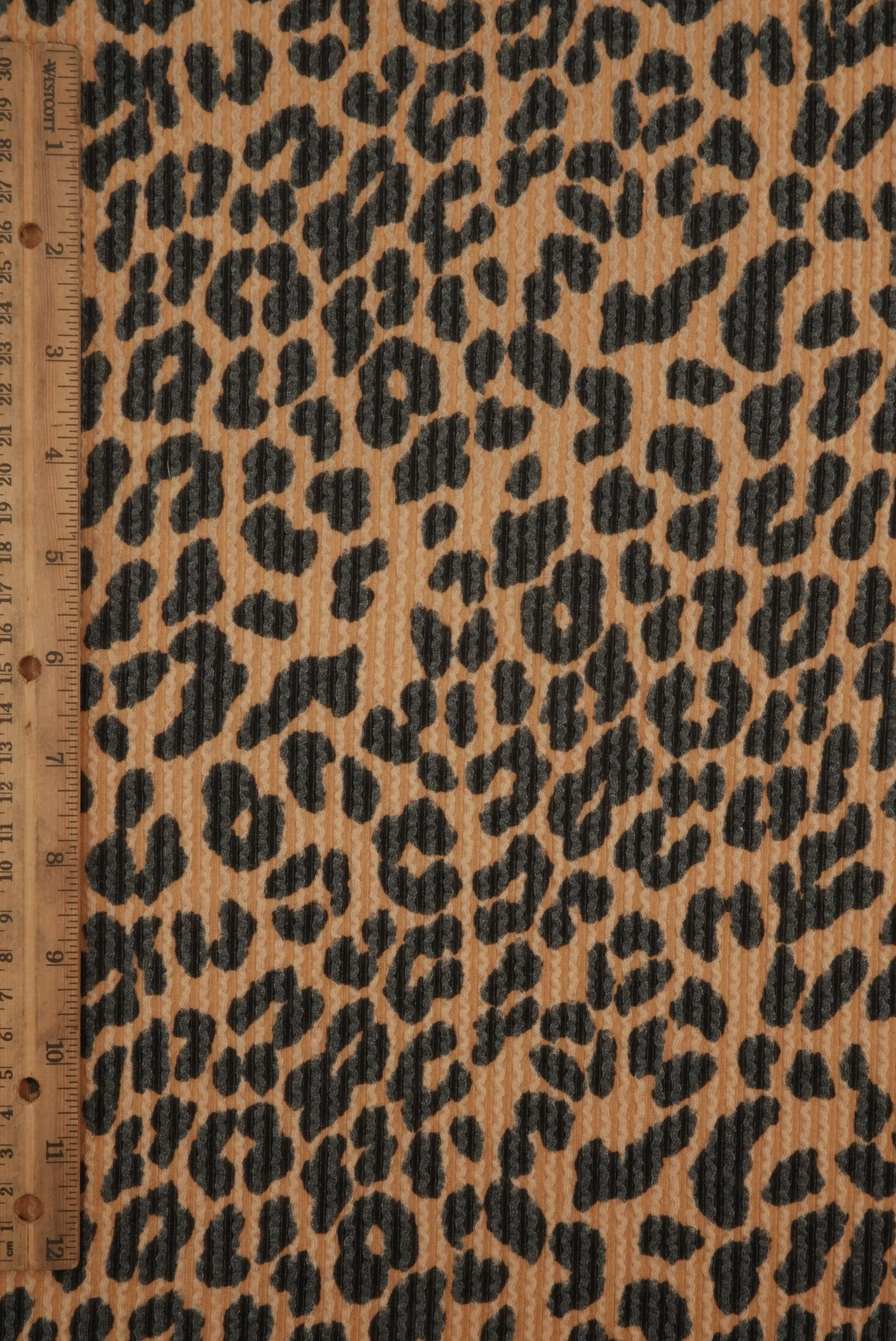 Animal Print Jacquard Double Knit Fabric - KNT4463-S304102 - Image 16