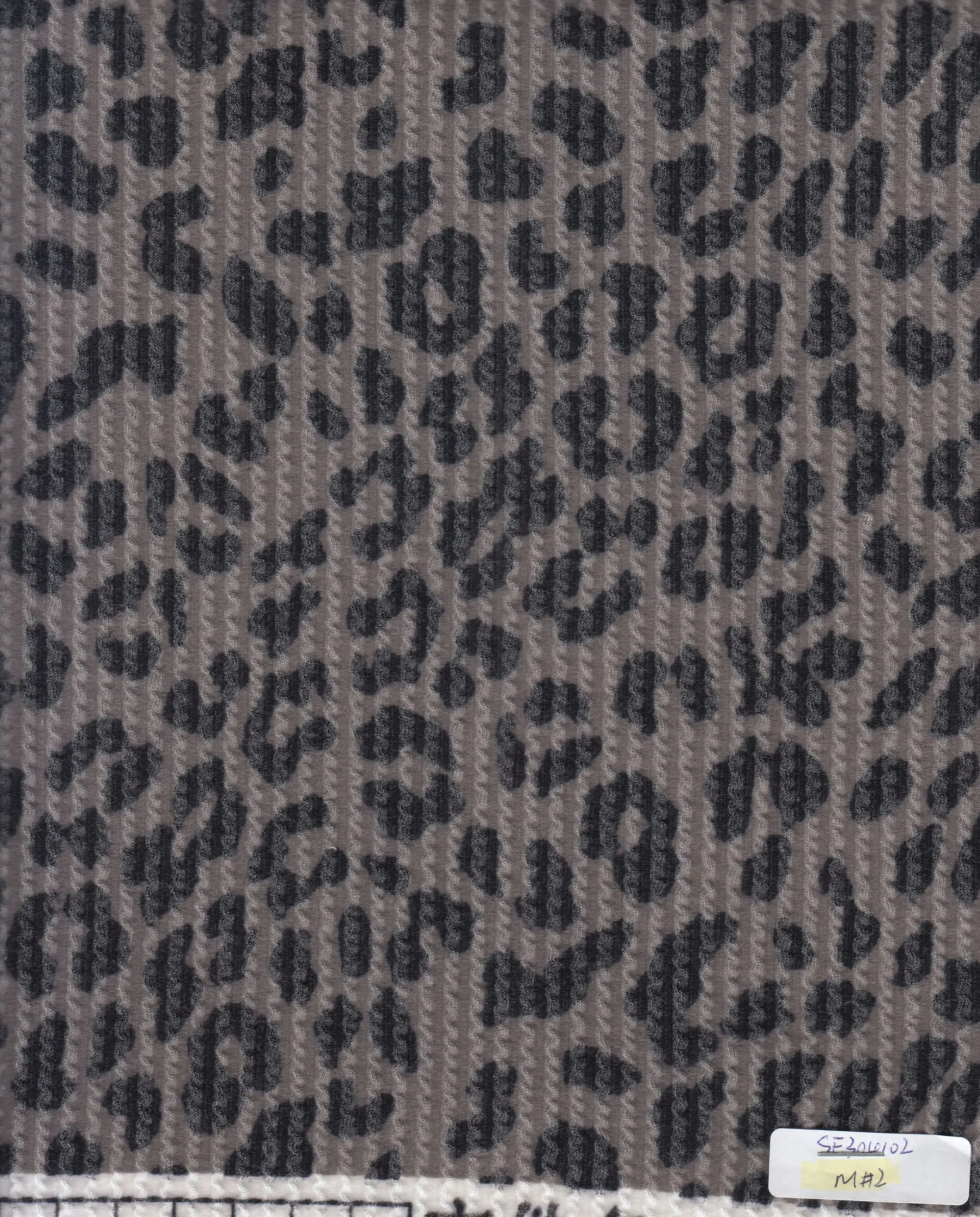 Animal Print Jacquard Double Knit Fabric - KNT4463-S304102 - Image 20