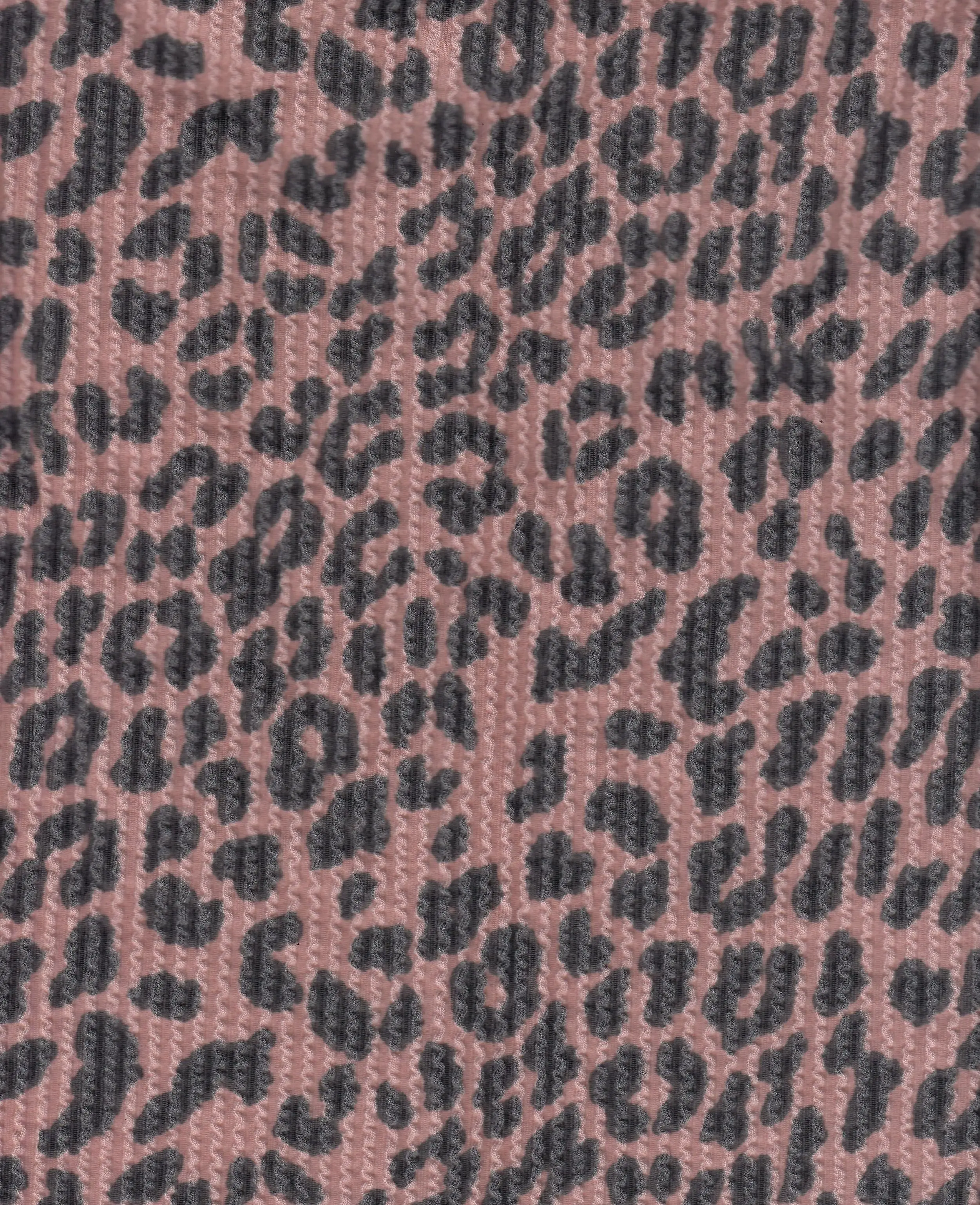 Animal Print Jacquard Double Knit Fabric - KNT4463-S304102 - Image 9