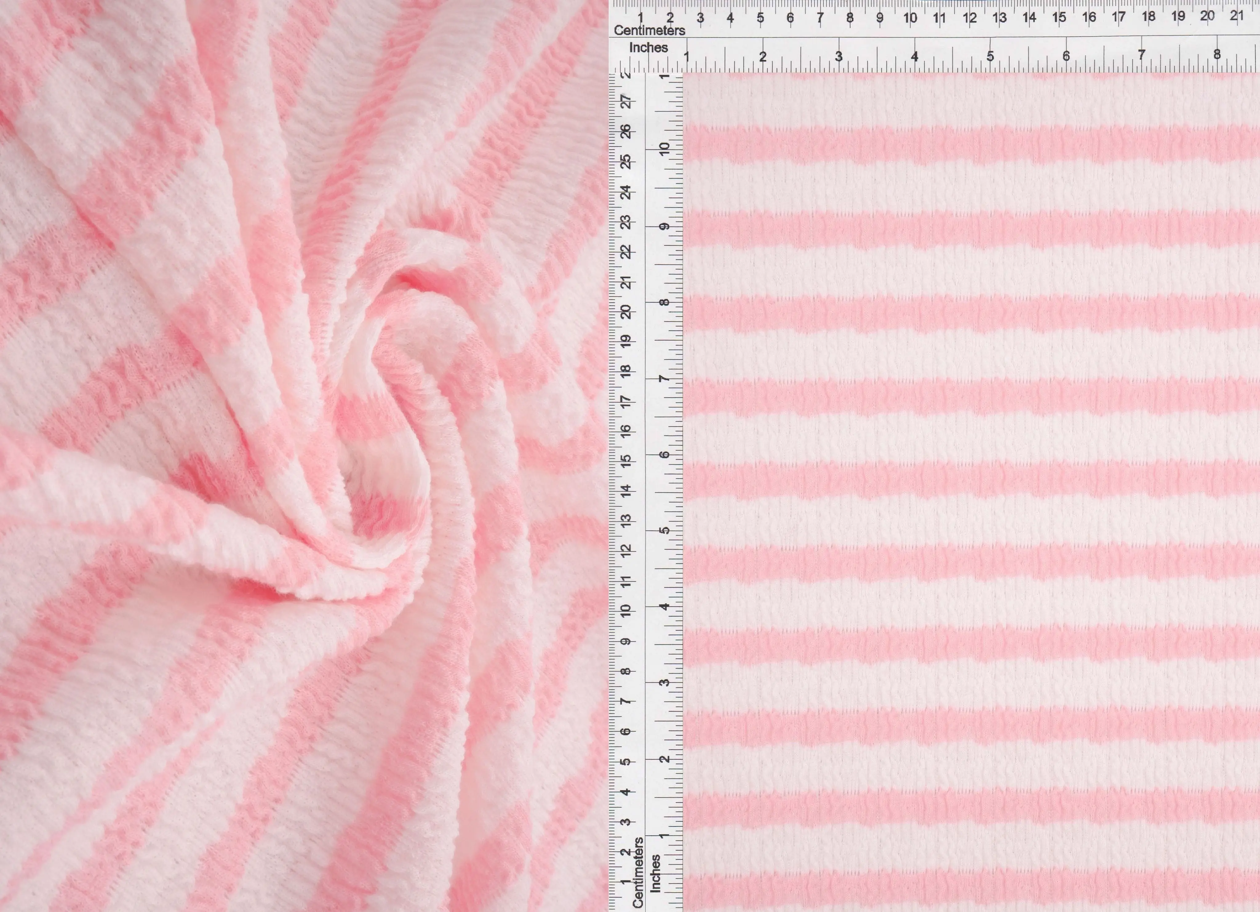 Bubble Jacquard Stripe Liverpool Knit Fabric - JACQ-4619 - Image 16