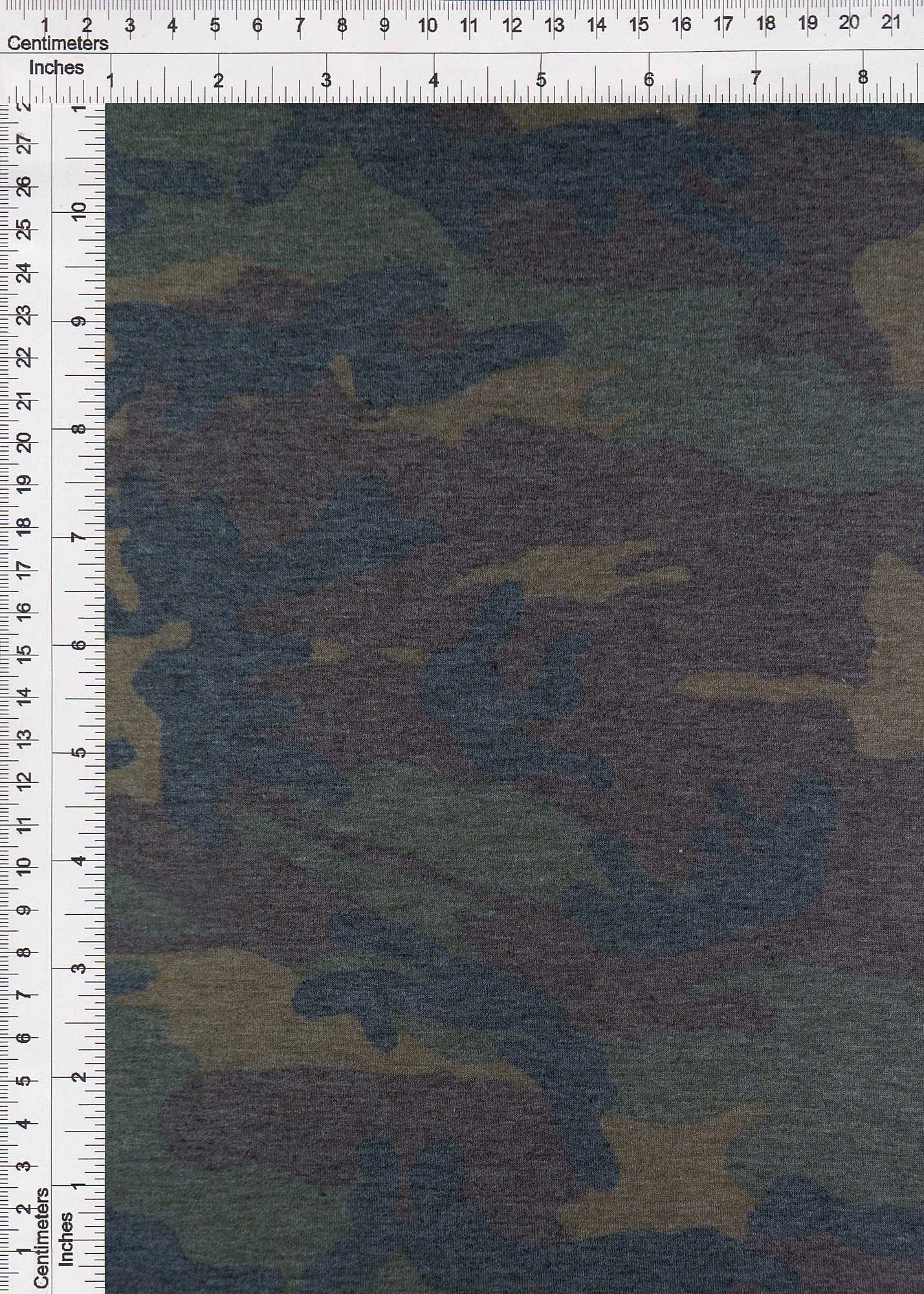 Camouflage Stretch Knit Fabric - KNT1304-SE71178 - Image 2