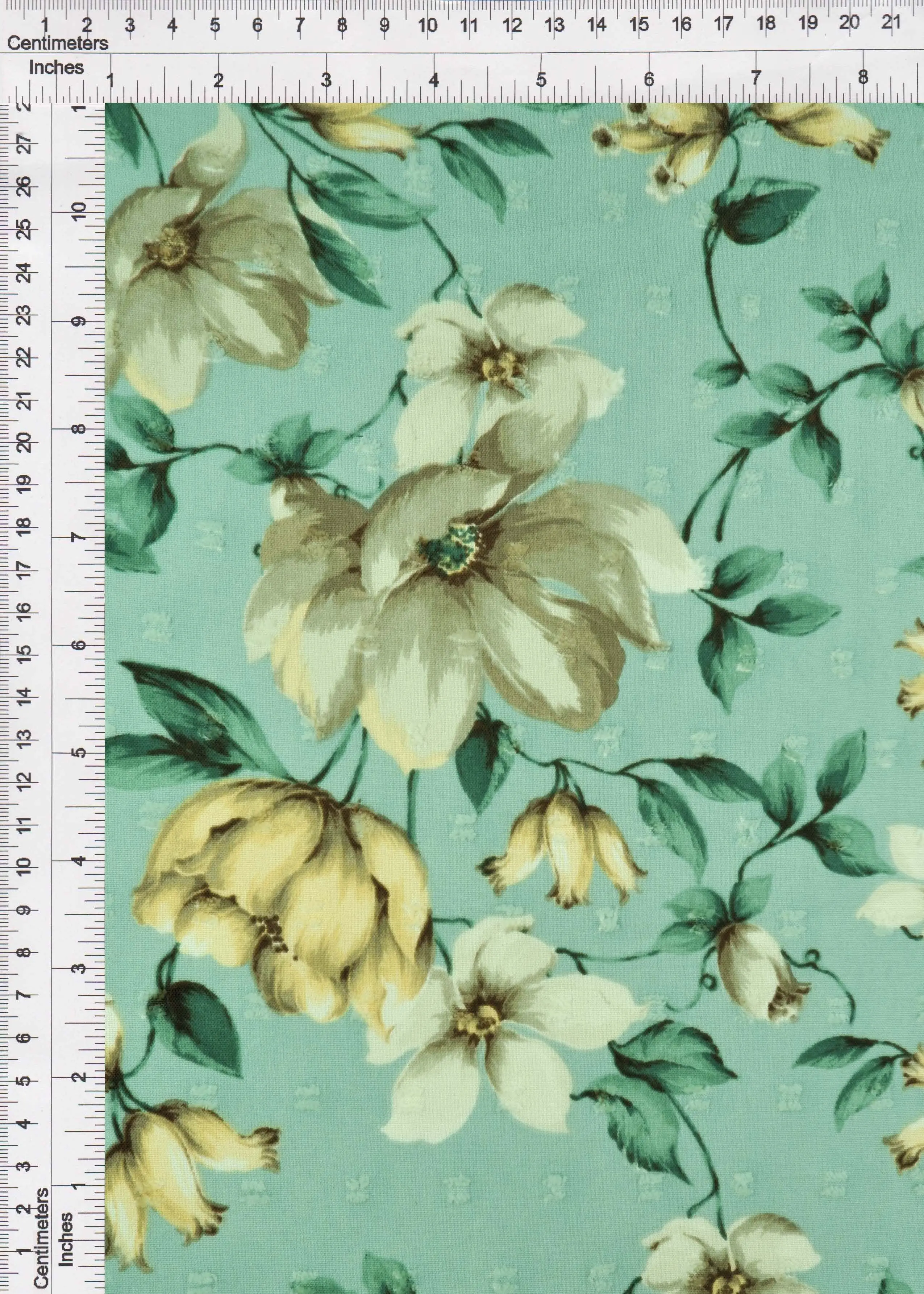 Cey Airflow Swiss Dot Floral Woven Fabric - POP4389-MS10113 - Image 2