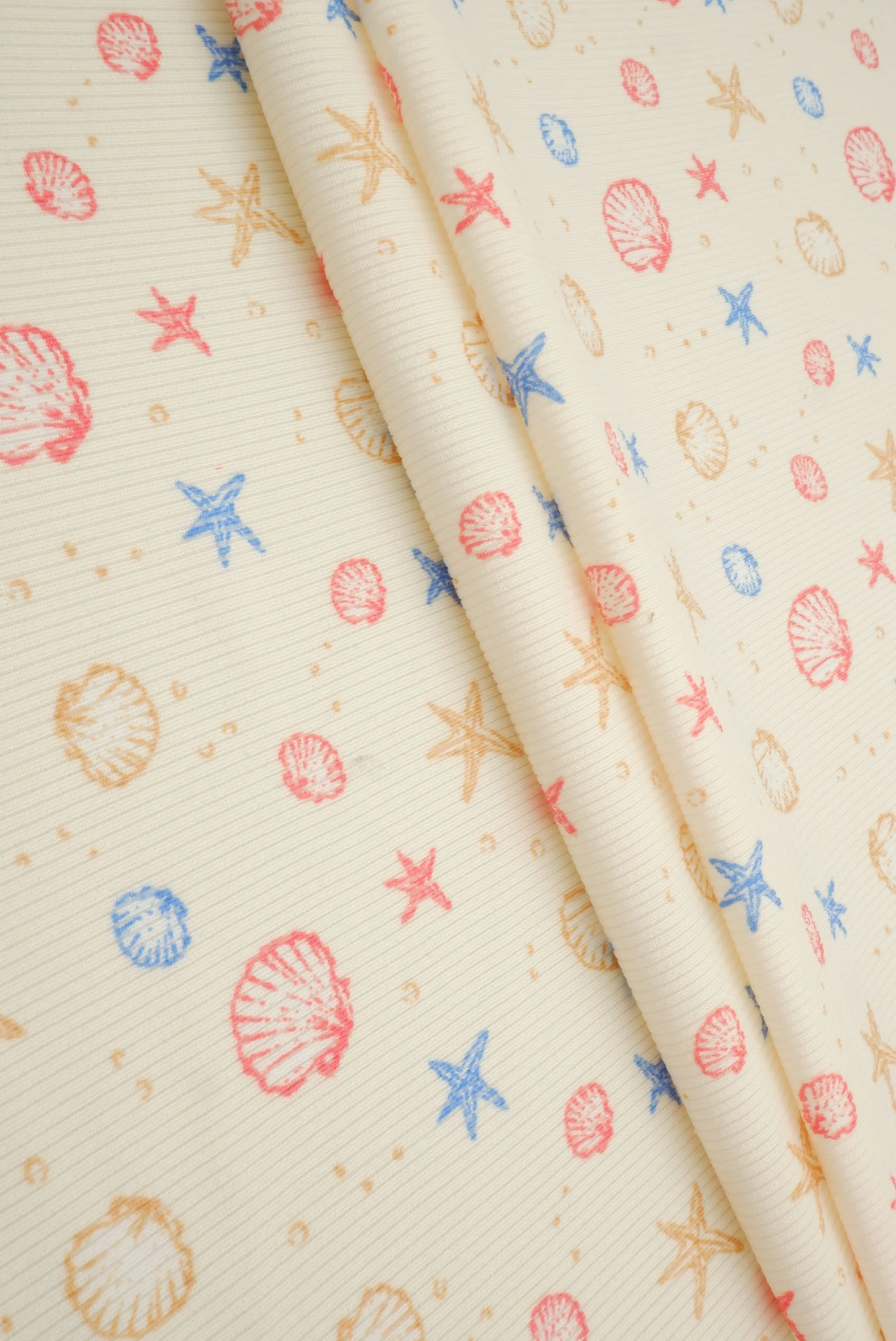 Under the Sea Print 2x2 Rib Knit Fabric - CF-MS11505 - Image 4