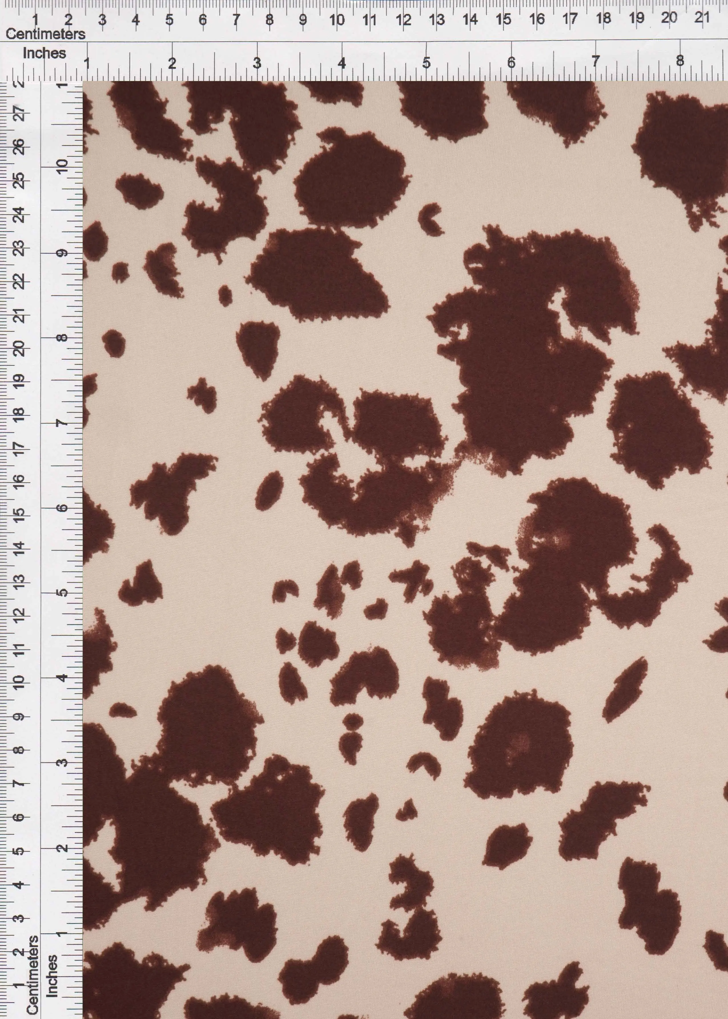 Cow Animal Print Brushed DTY Knit Fabric - KNT4520-MS11098 - Image 5