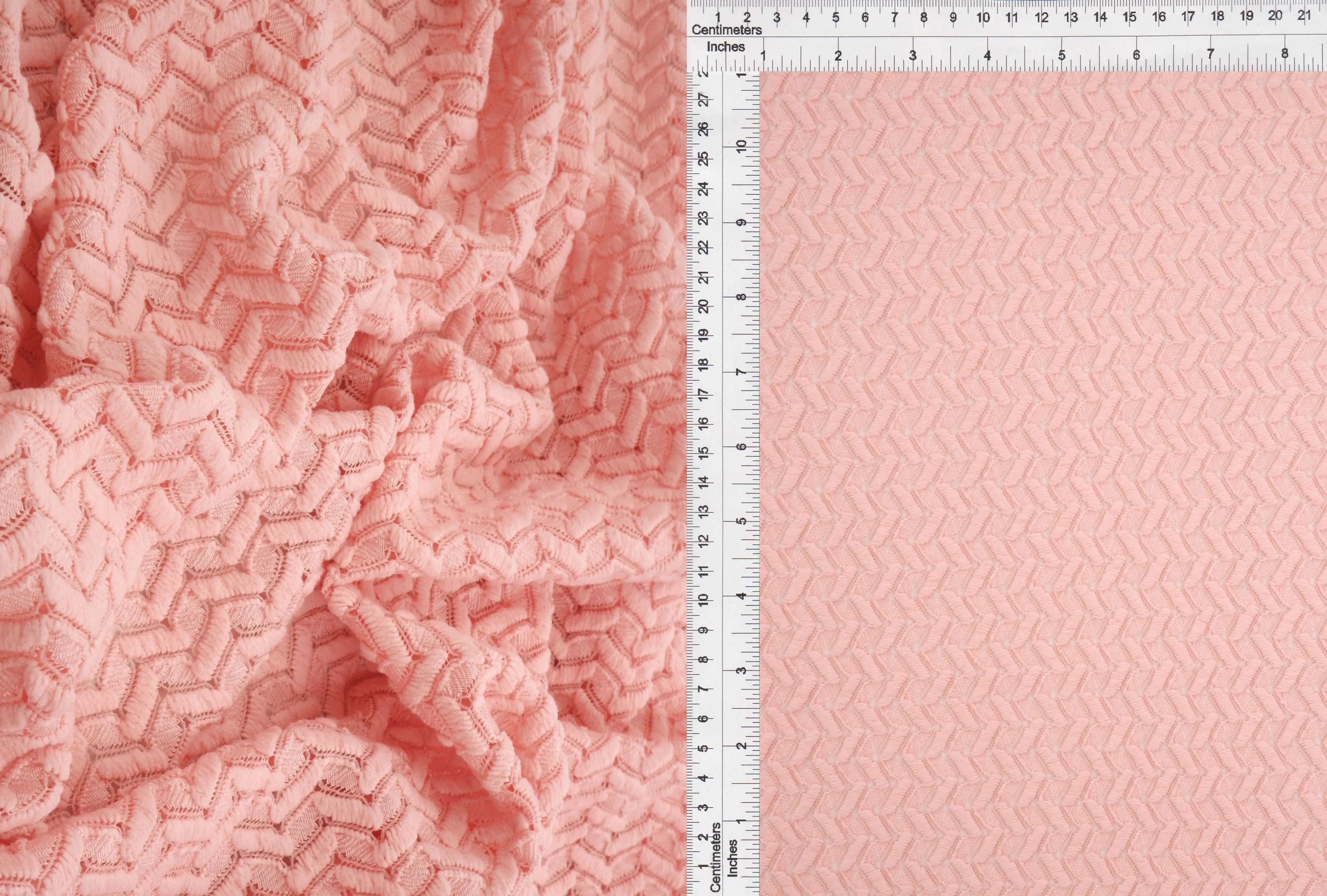 Crochet Lace Stretch Fabric - LACE4557 - Image 11