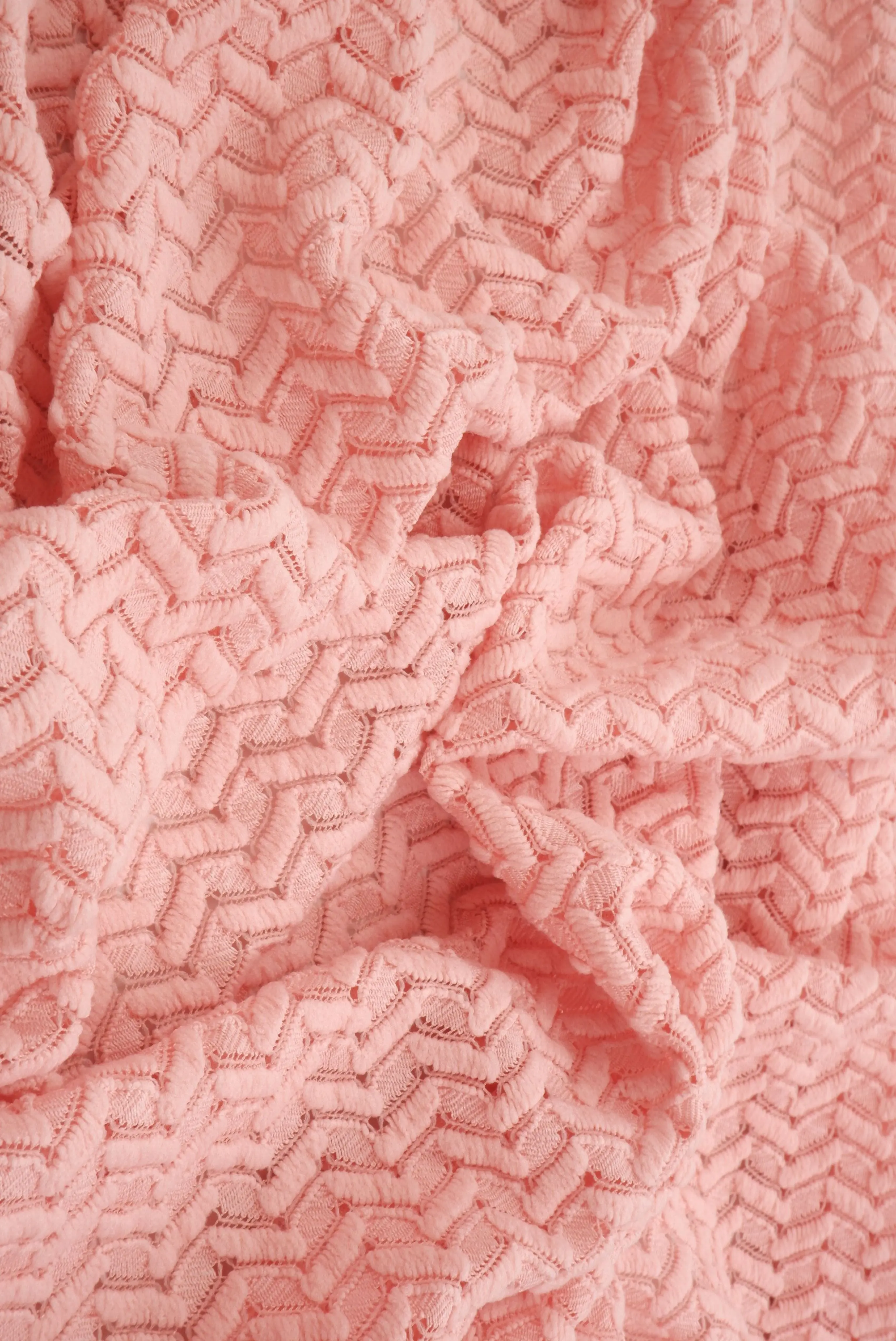 Crochet Lace Stretch Fabric - LACE4557 - Image 12