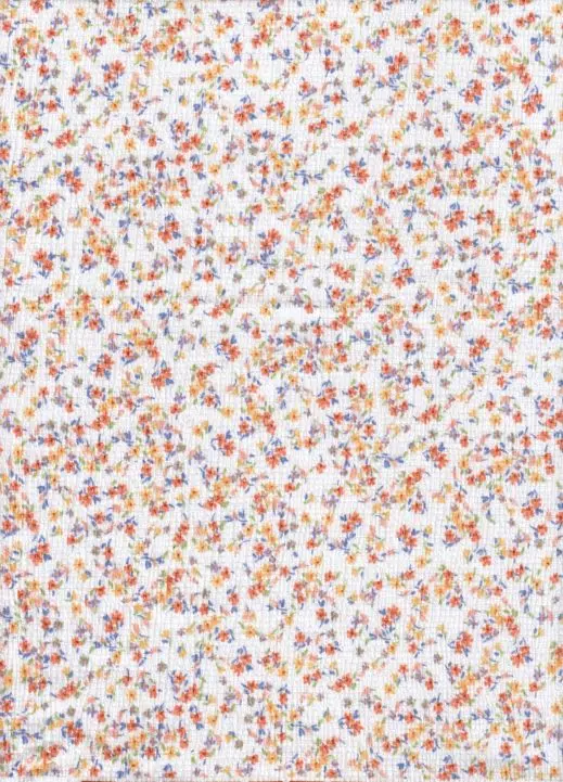 Ditsy Print Ella Ripple Jersey Fabric CRP4613-MS10078 - Image 3
