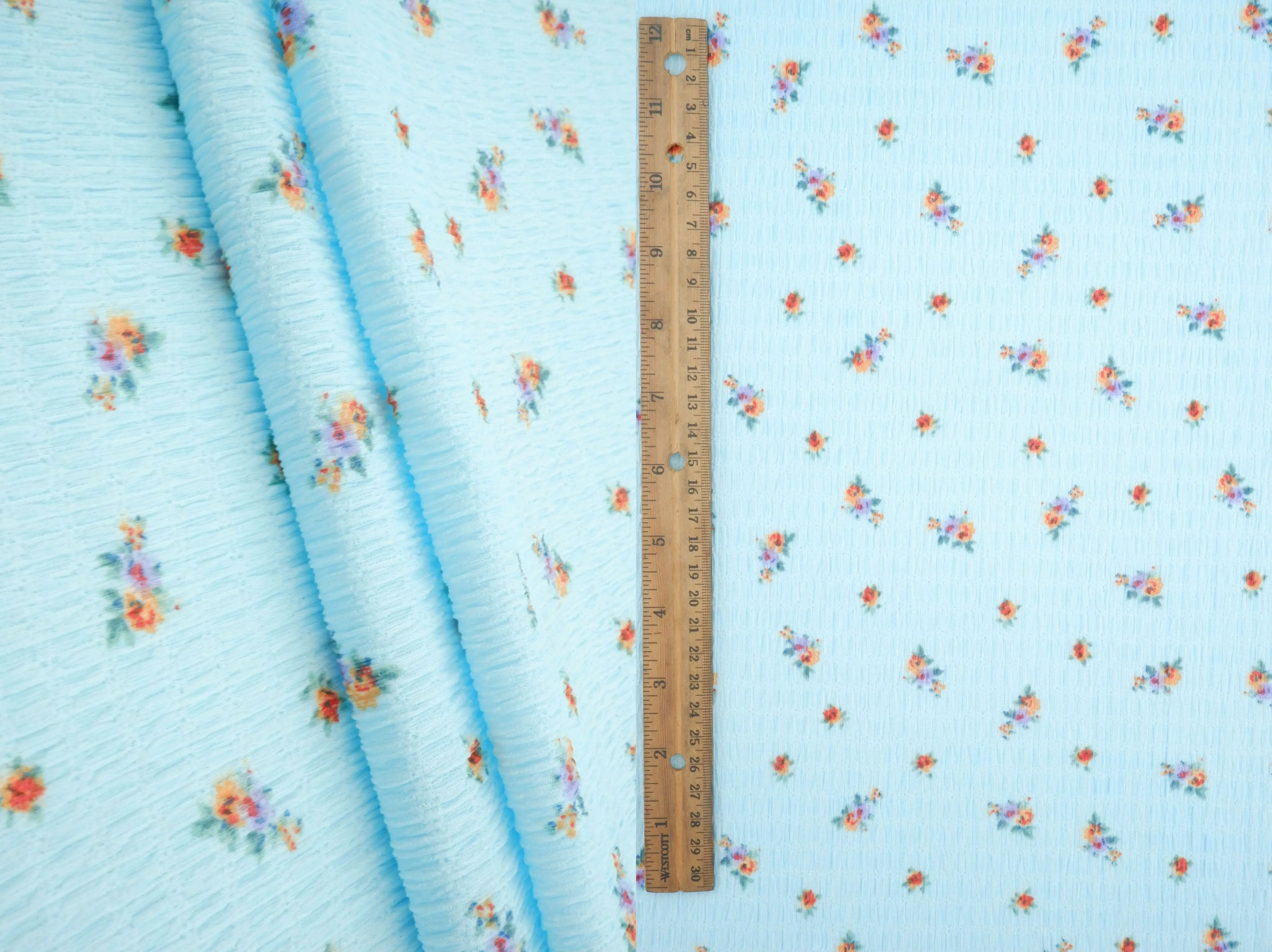 Ditsy Crinkle Crepe Print Fabric CRP4628-MS11571 - Image 11