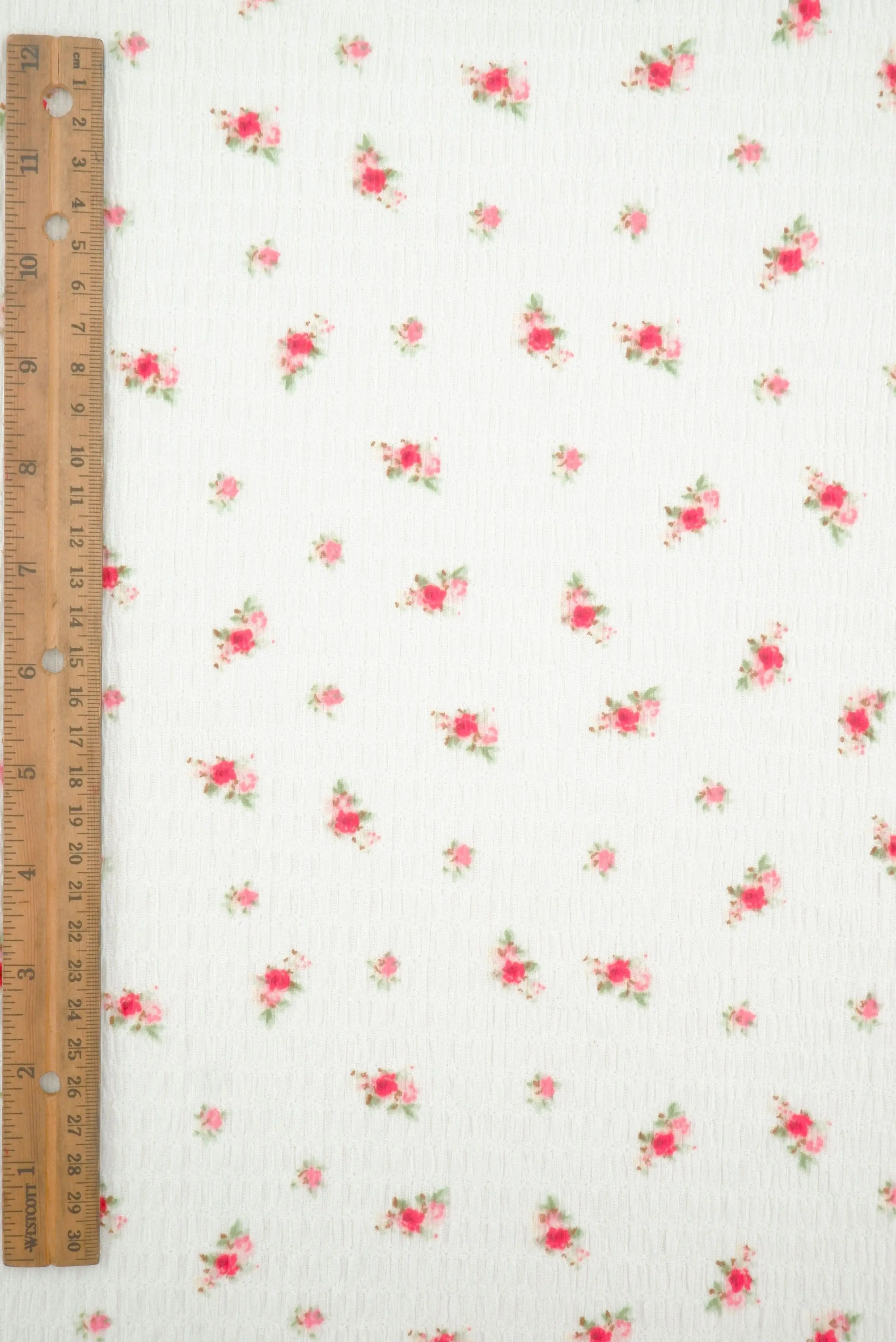 Ditsy Crinkle Crepe Print Fabric CRP4628-MS11571 - Image 3