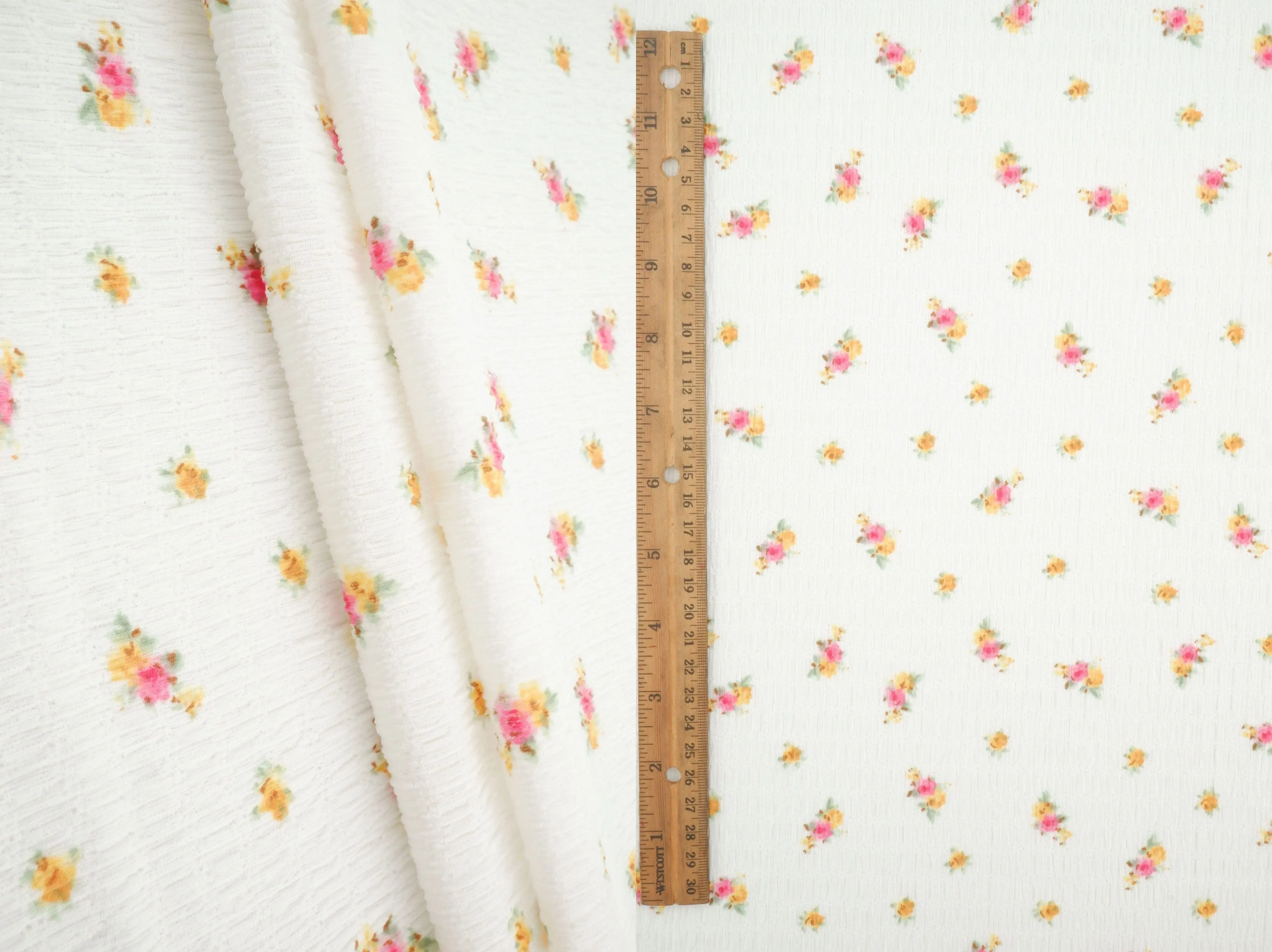Ditsy Crinkle Crepe Print Fabric CRP4628-MS11571 - Image 8