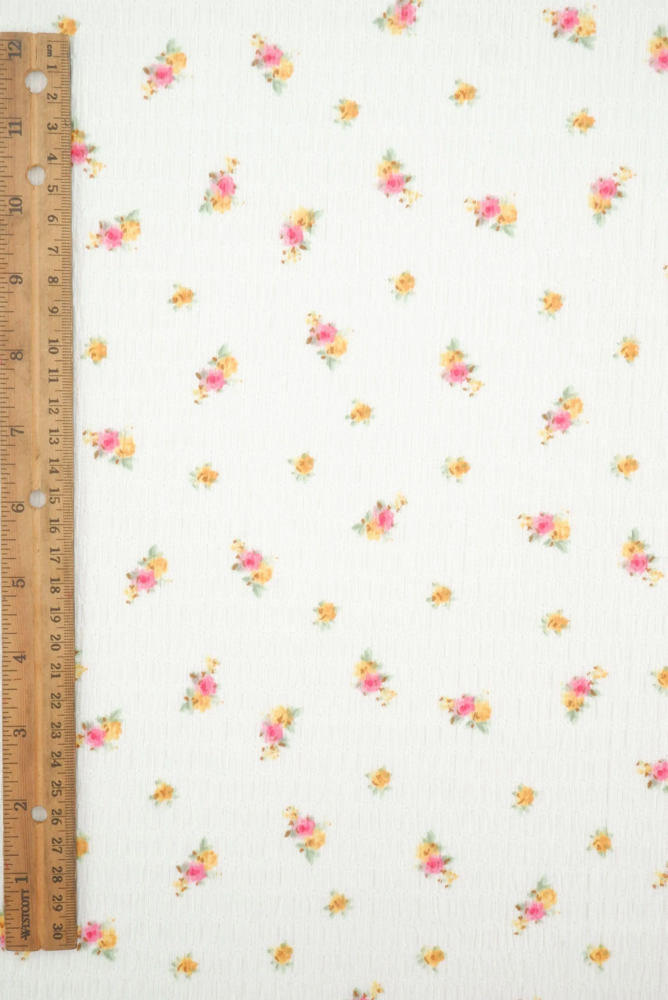 Ditsy Crinkle Crepe Print Fabric CRP4628-MS11571 - Image 9