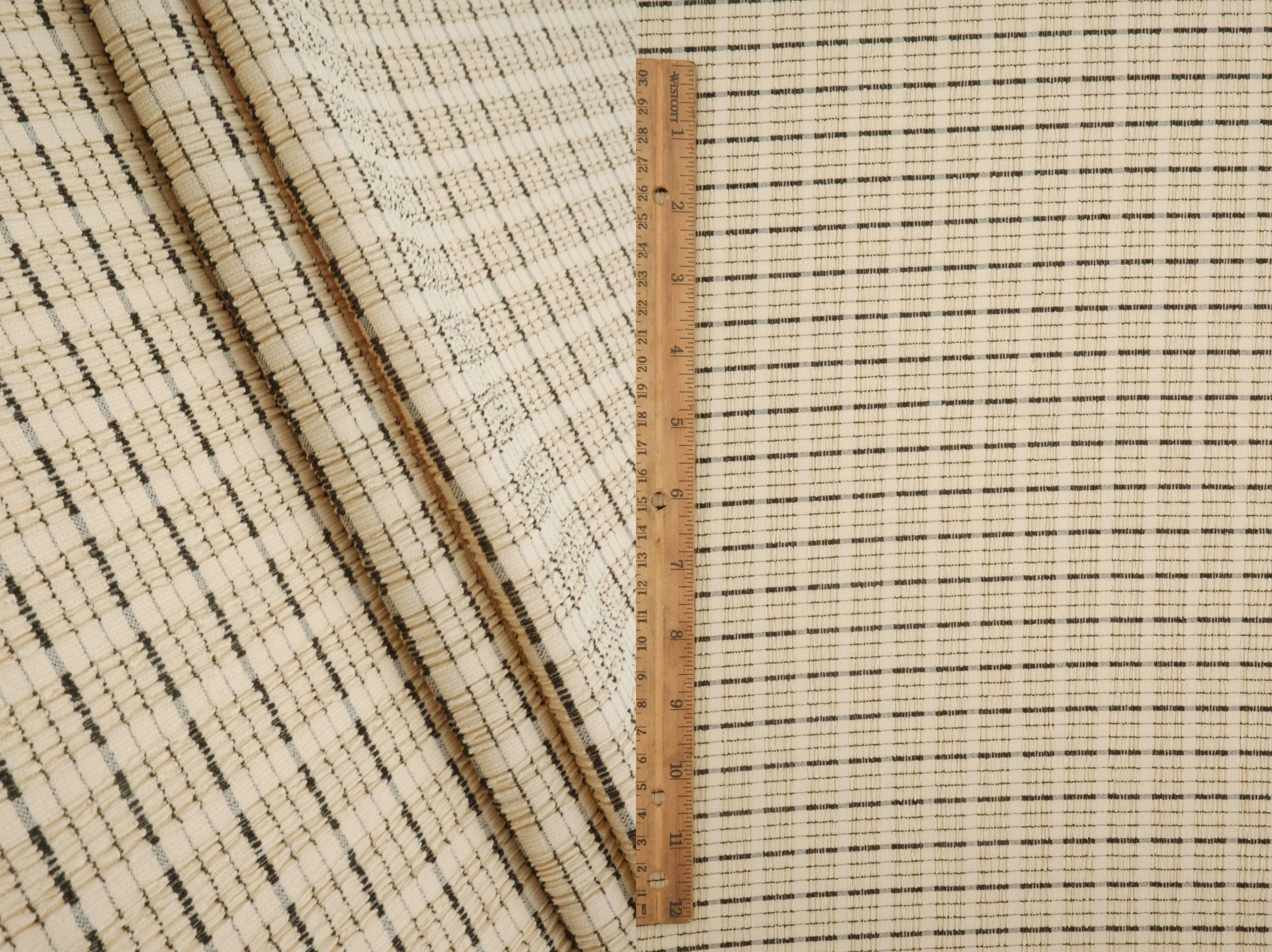 Cloudberry Check Jacquard Knit Fabric CRP4669 - Image 13