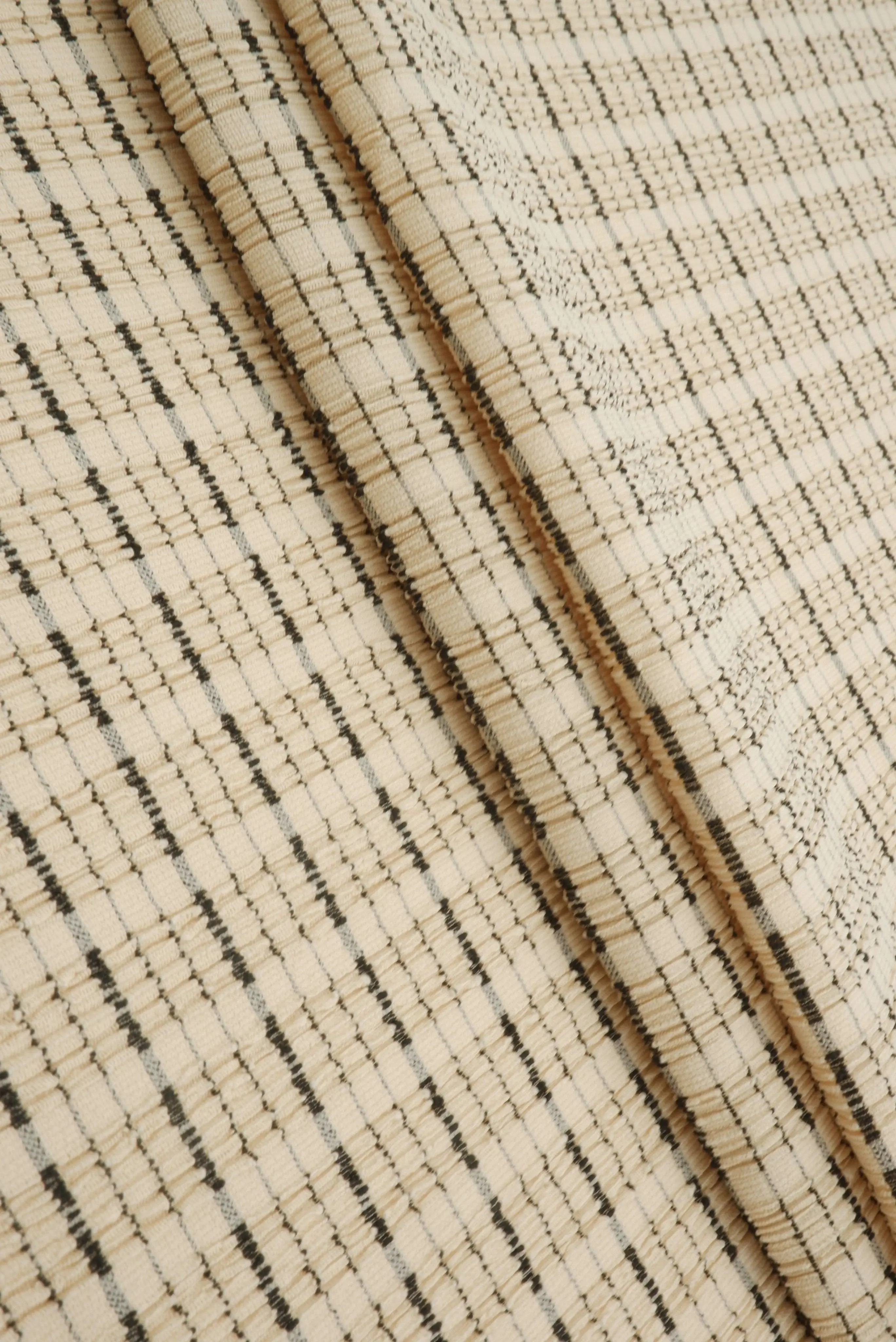 Cloudberry Check Jacquard Knit Fabric CRP4669 - Image 15