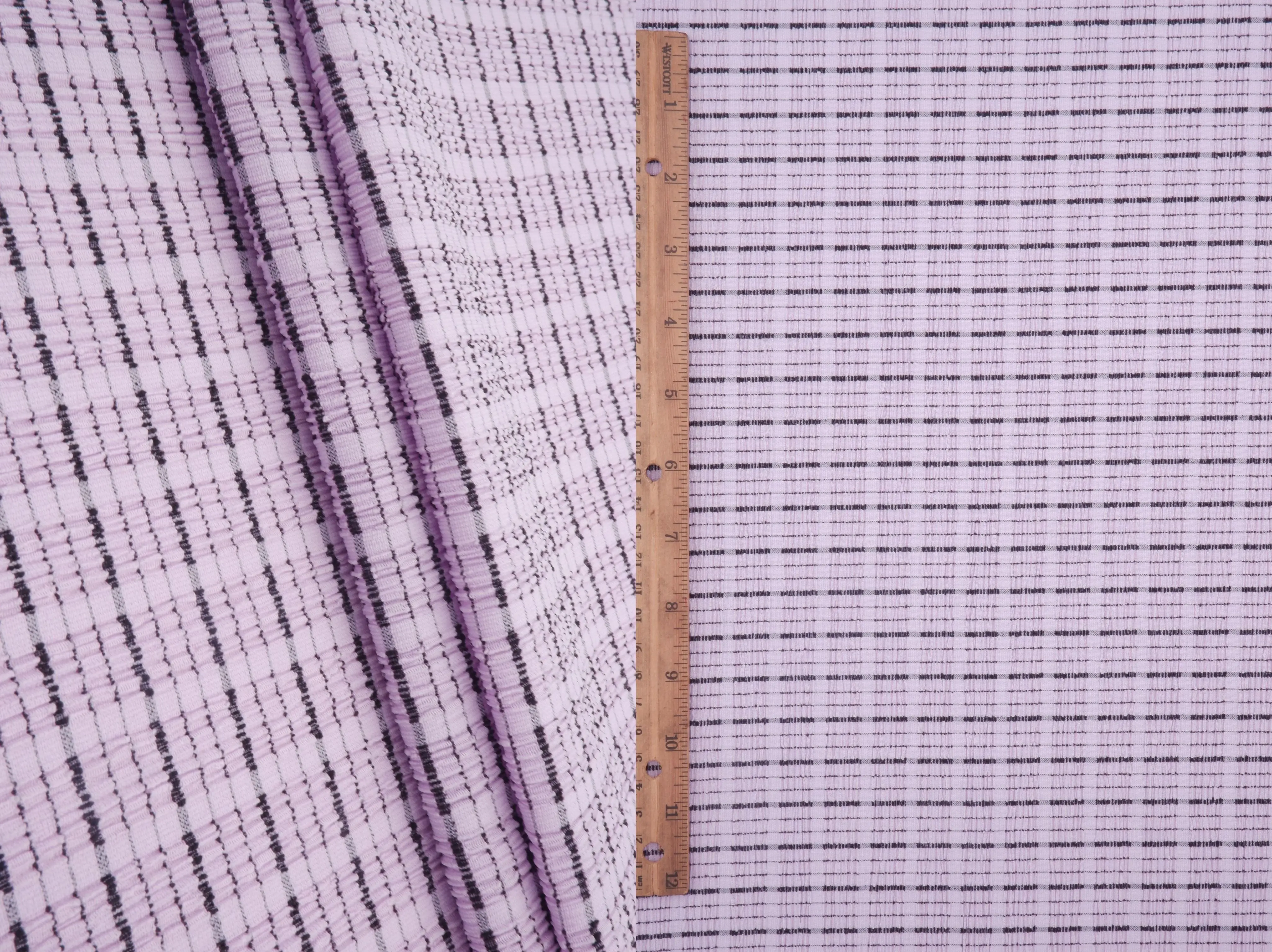 Cloudberry Check Jacquard Knit Fabric CRP4669 - Image 16