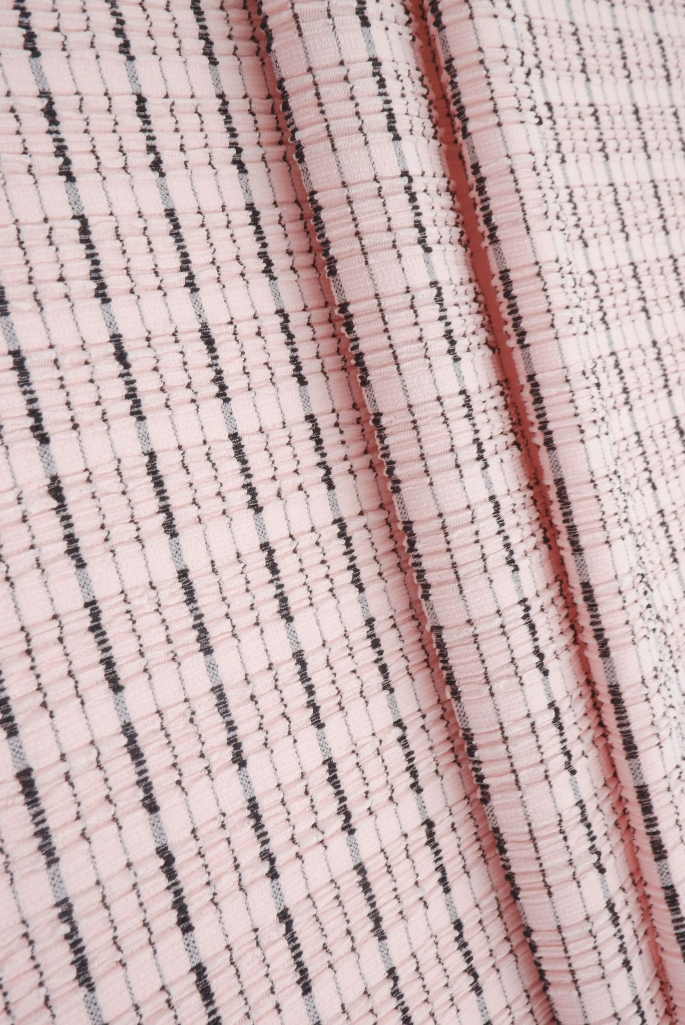 Cloudberry Check Jacquard Knit Fabric CRP4669 - Image 6