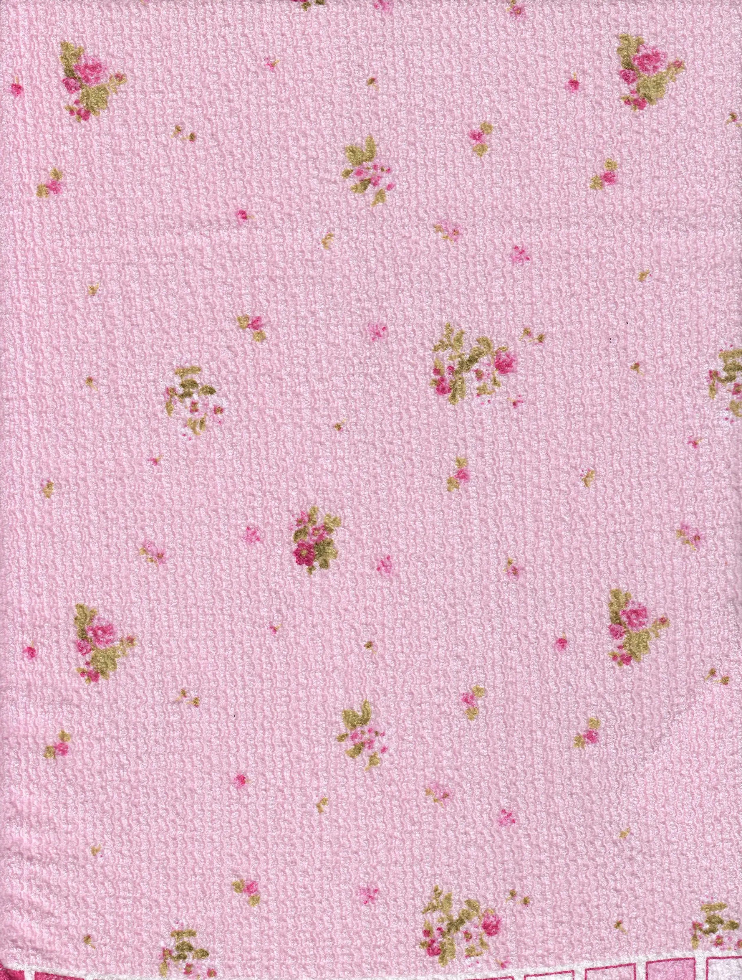 Crinkle Crepe Ditsy Floral Print Knit Fabric CRP4670-MS11578 - Image 5