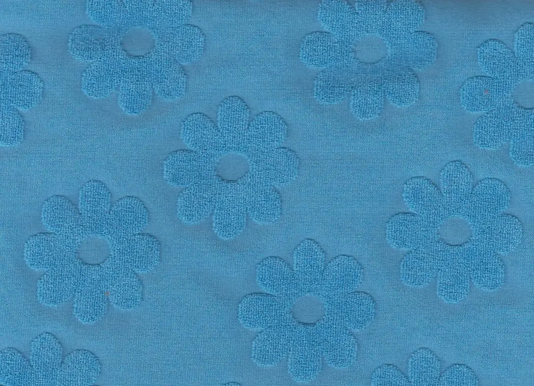 Daisy Floral Jacquard Knit Fabric - JACQ-4480 - Image 33