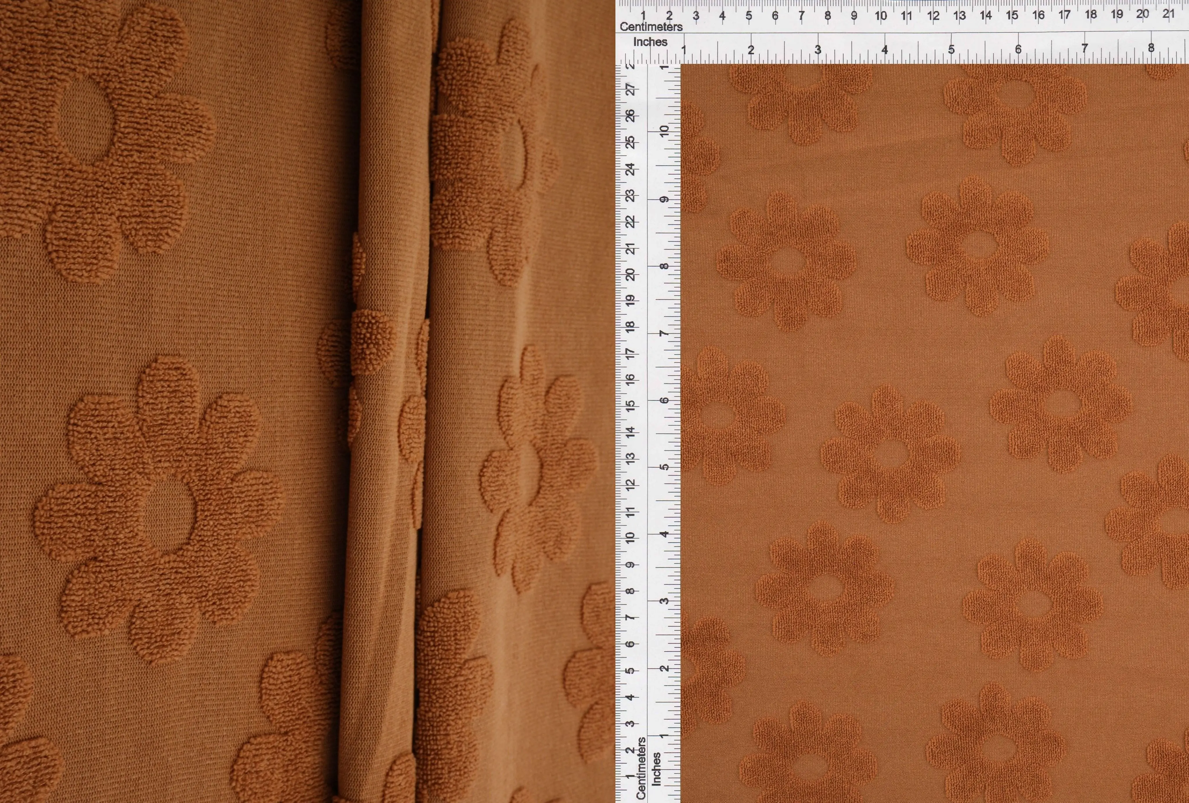 Daisy Floral Jacquard Knit Fabric - JACQ-4480 - Image 37
