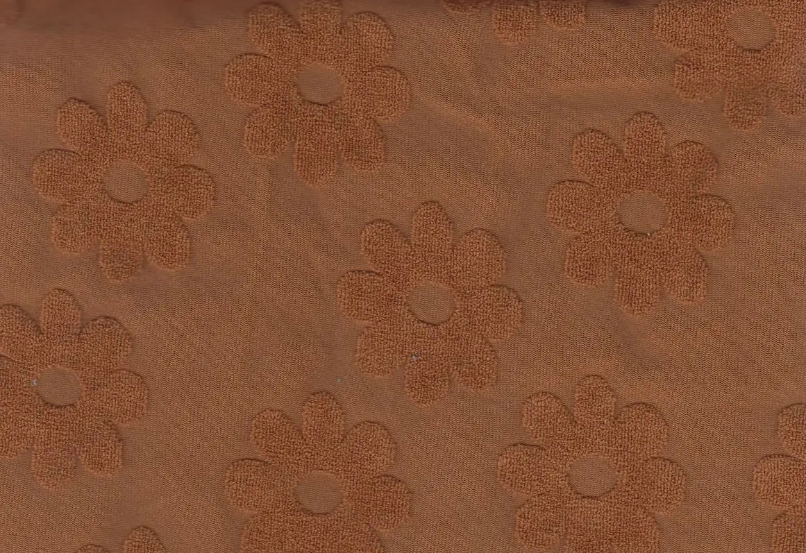 Daisy Floral Jacquard Knit Fabric - JACQ-4480 - Image 40