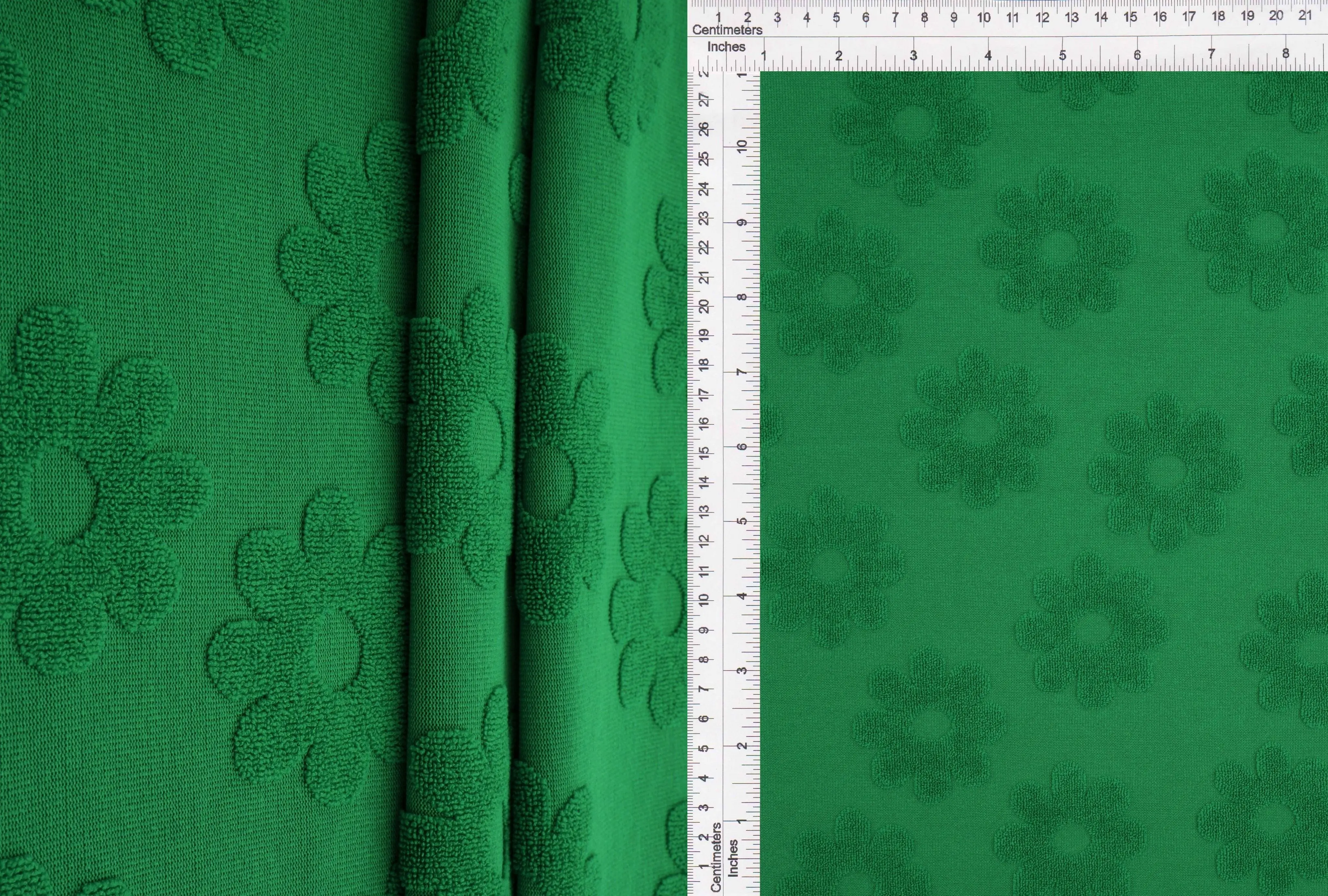 Daisy Floral Jacquard Knit Fabric - JACQ-4480 - Image 43
