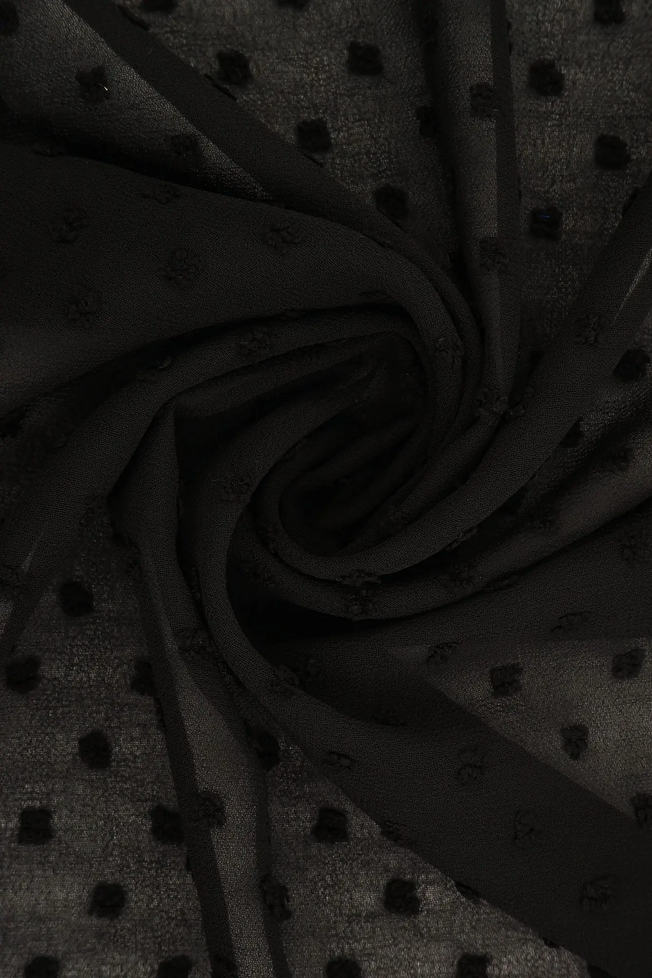 Dot Chiffon Solid Woven Fabric - HIMLT-3132 - Image 47
