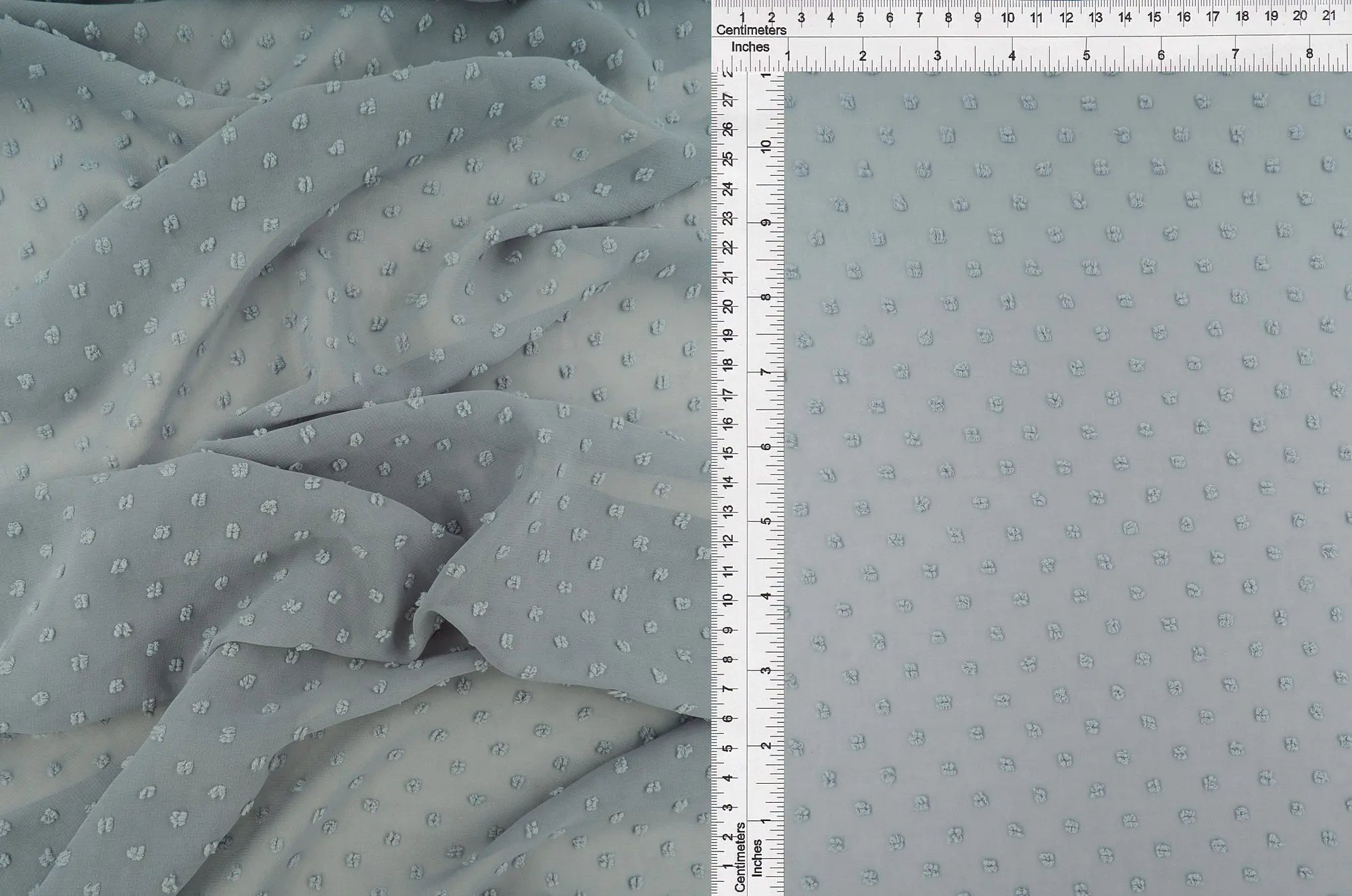 Dot Chiffon Solid Woven Fabric - HIMLT-3132 - Image 9