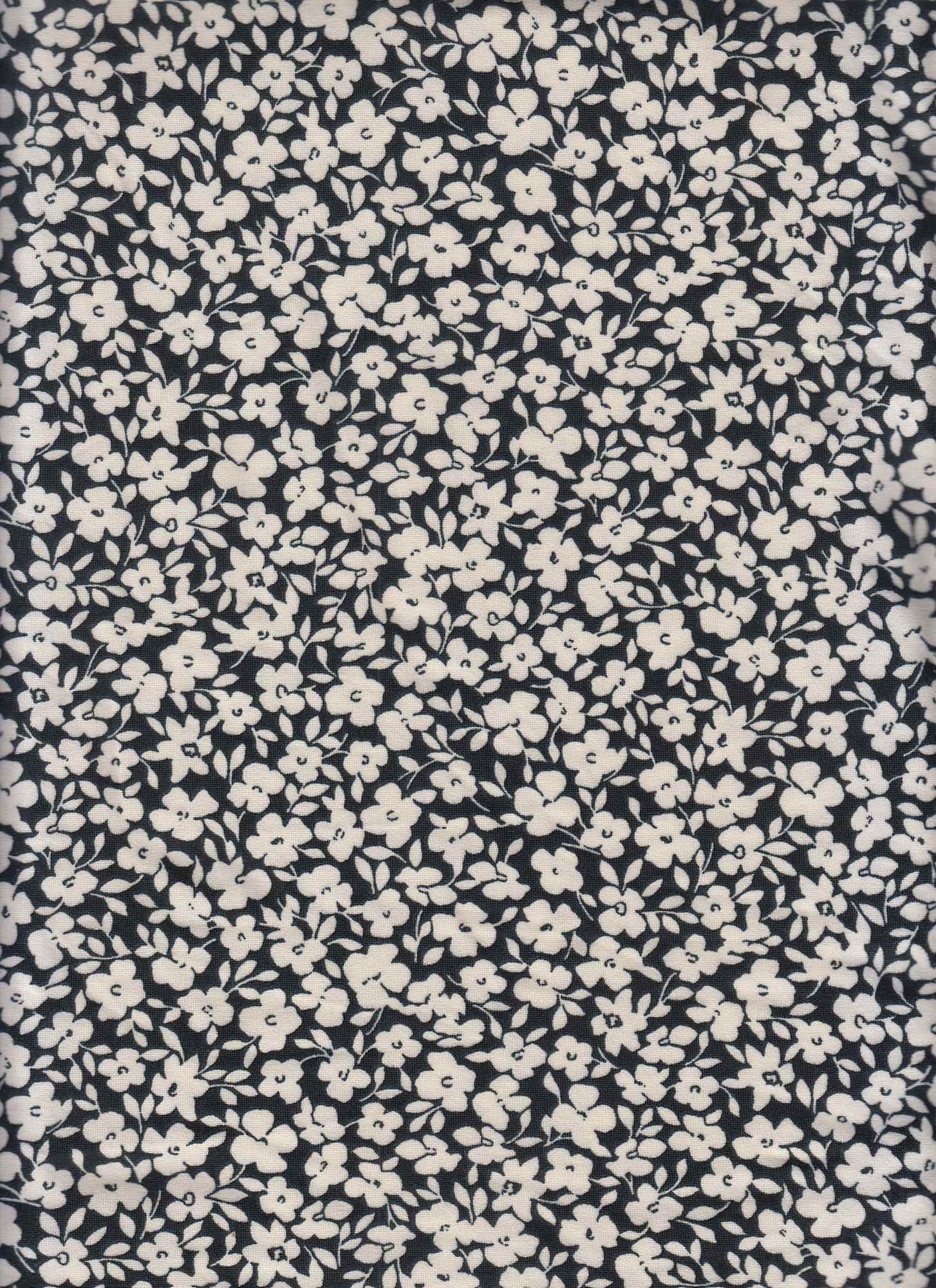 DTY Brushed Ditsy Floral Print Stretch Knit Fabric - KNT2100-Q90202 - Image 5