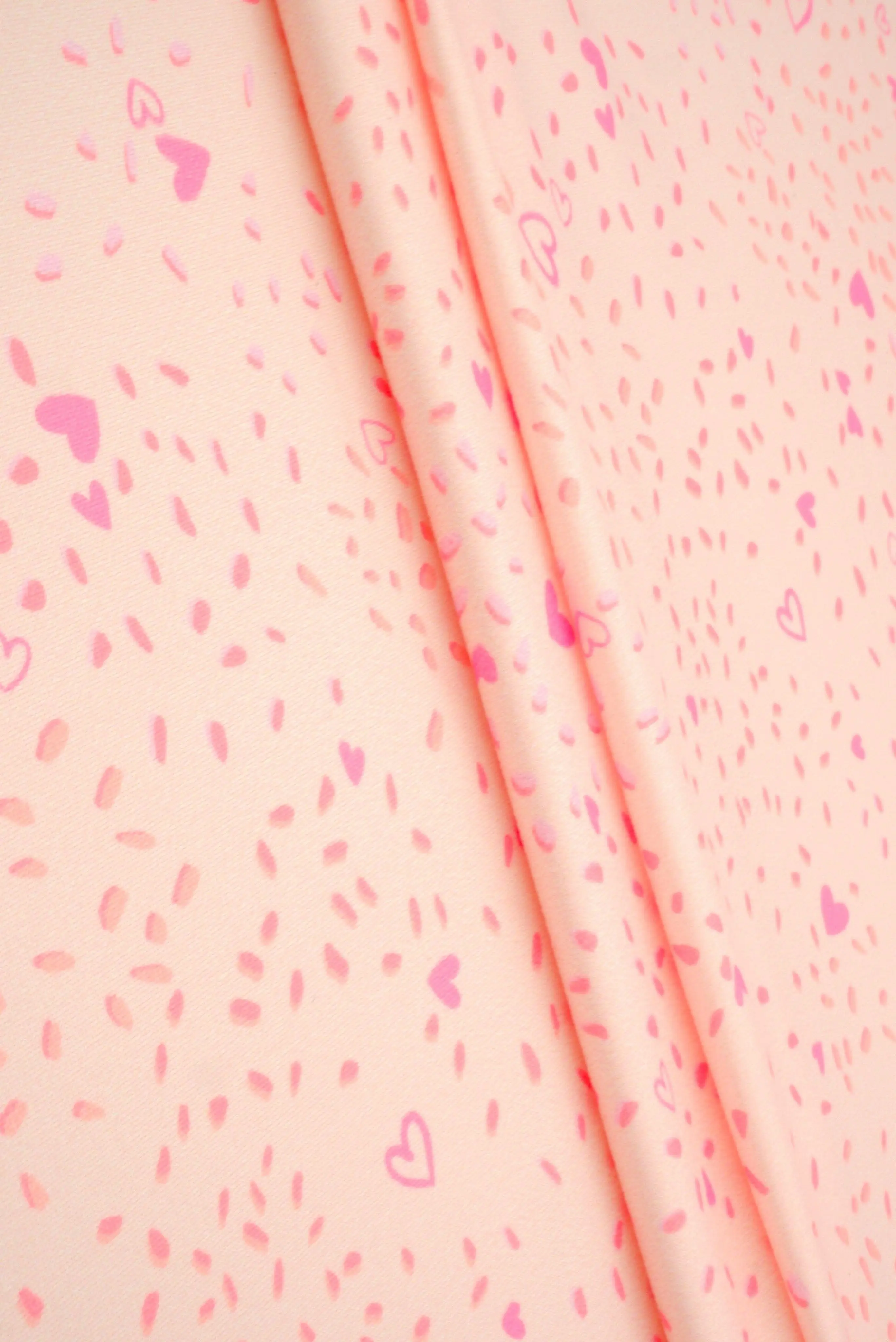 DTY Brushed Valentine Heart Digital Print Knit Fabric - DKNT4520-M11758 - Image 7