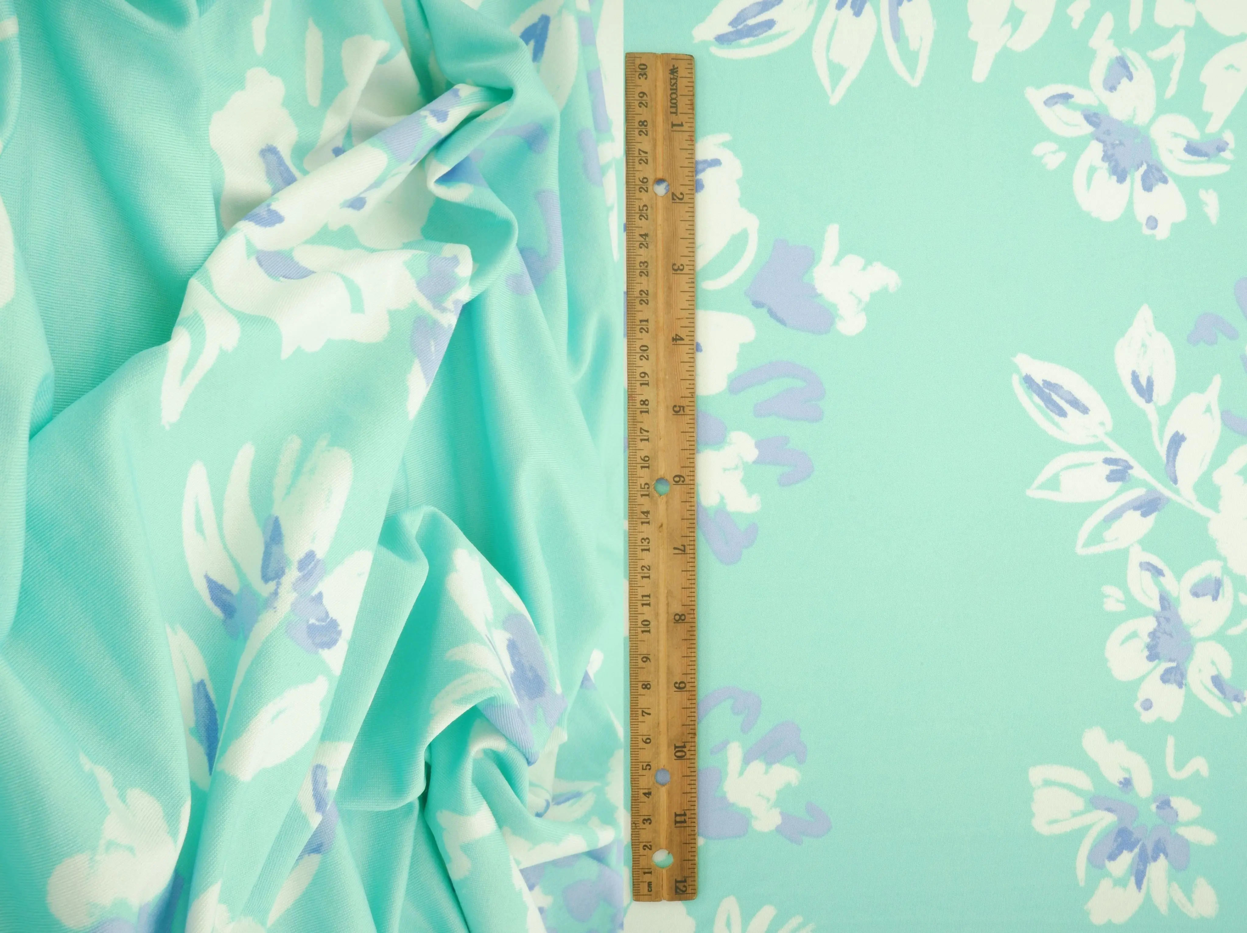 DTY Floral Knit Fabric   KNT4498-MS11520 - Image 9