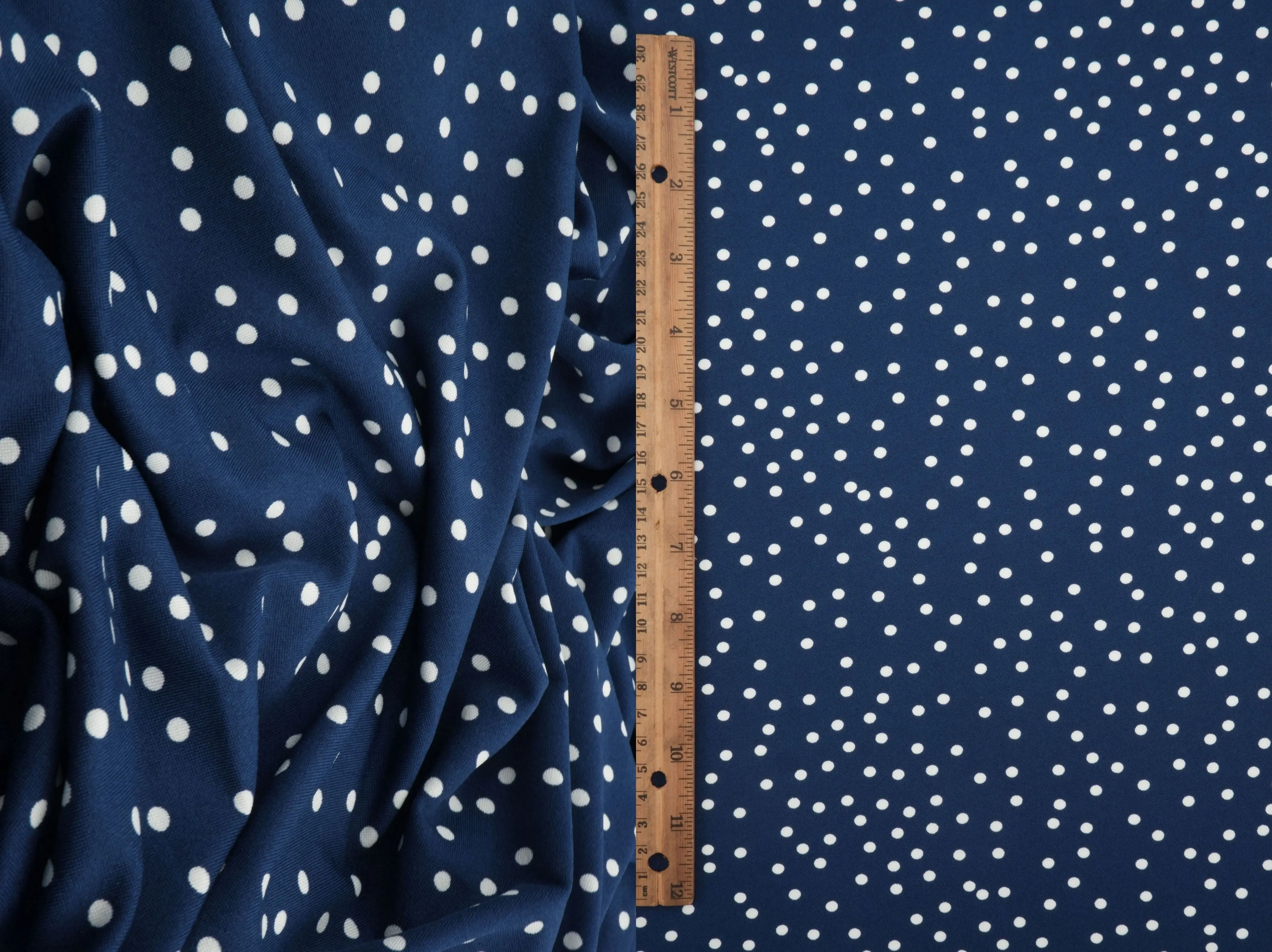 DTY Micro Polka Dot Print Knit Fabric   KNT4498-DU1952 - Image 13