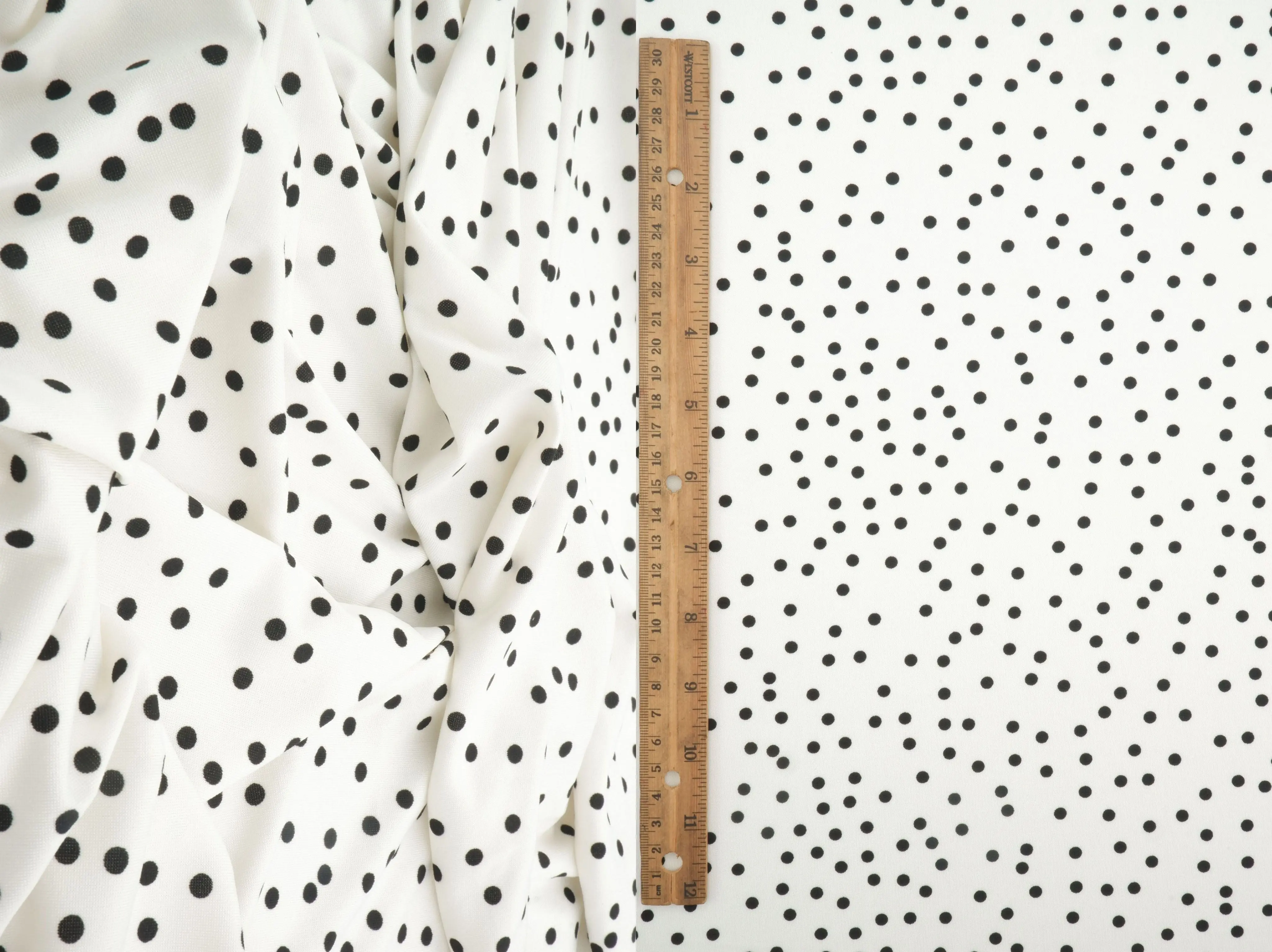 DTY Micro Polka Dot Print Knit Fabric   KNT4498-DU1952 - Image 9