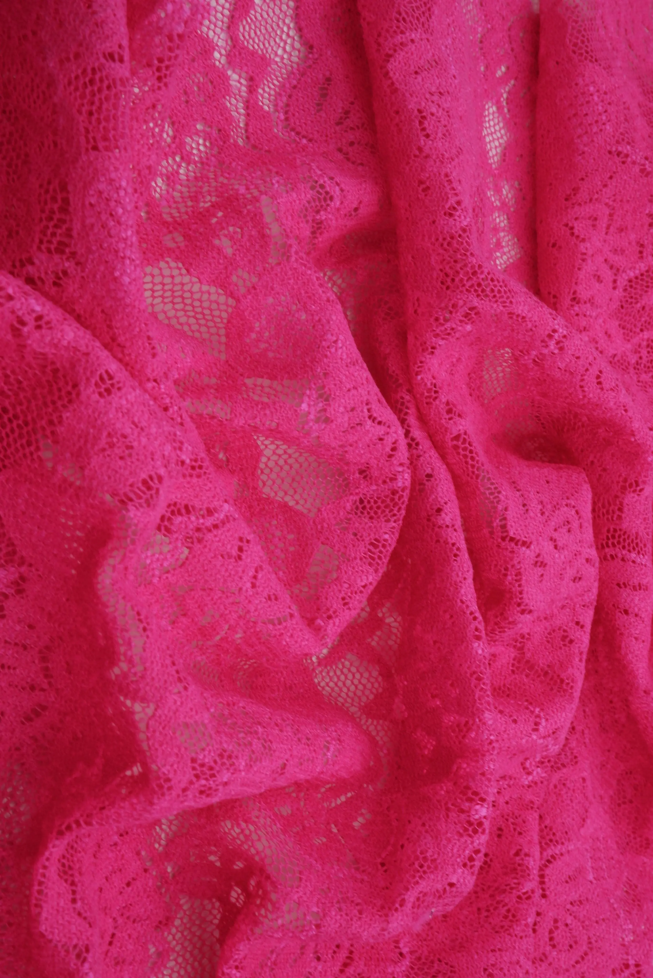 Floral Double Border Lace Fabric - LACE4478 - Image 22