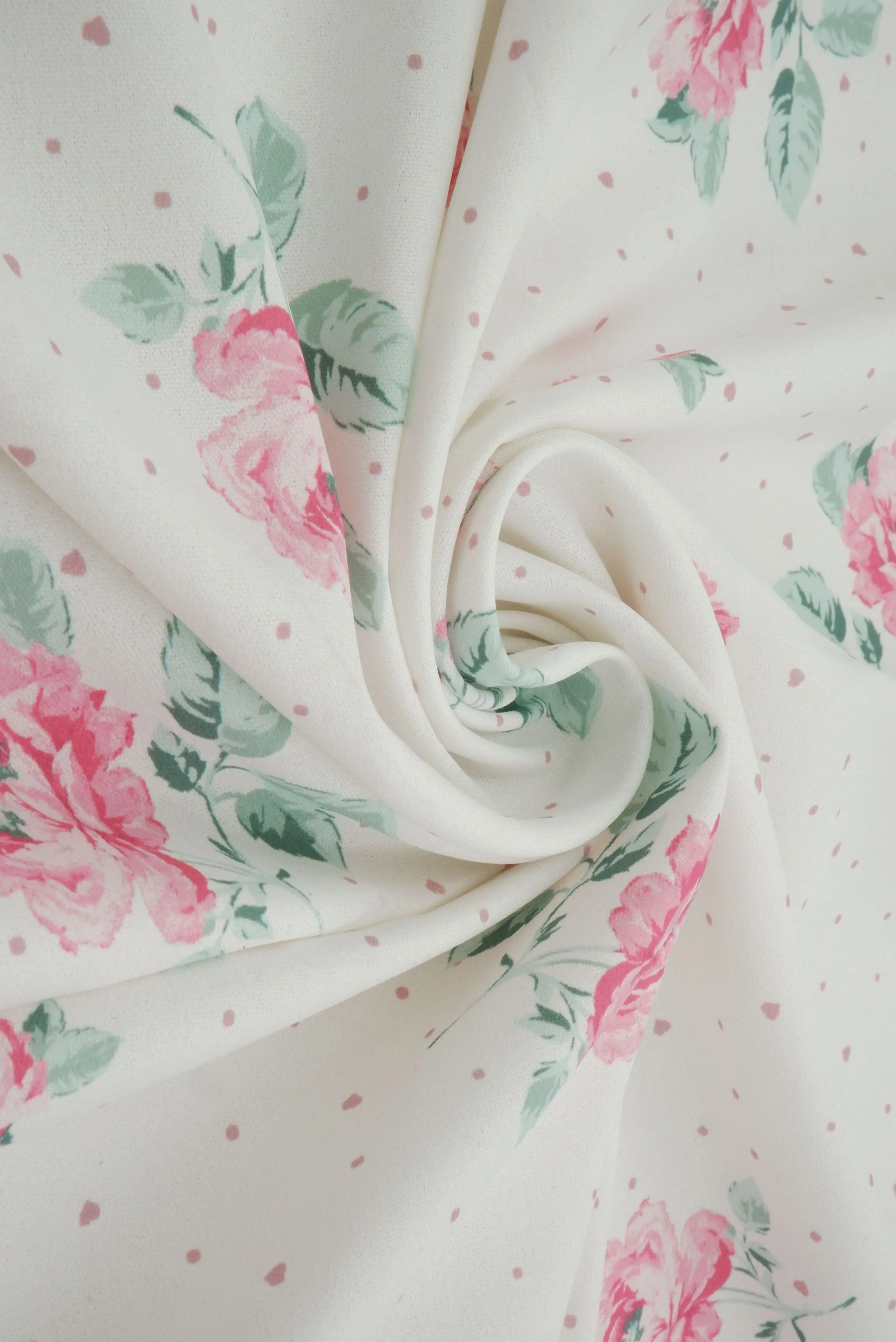 Floral Heart Digital Print CEY Airflow Woven Fabric - POP4178-M11369D - Image 8