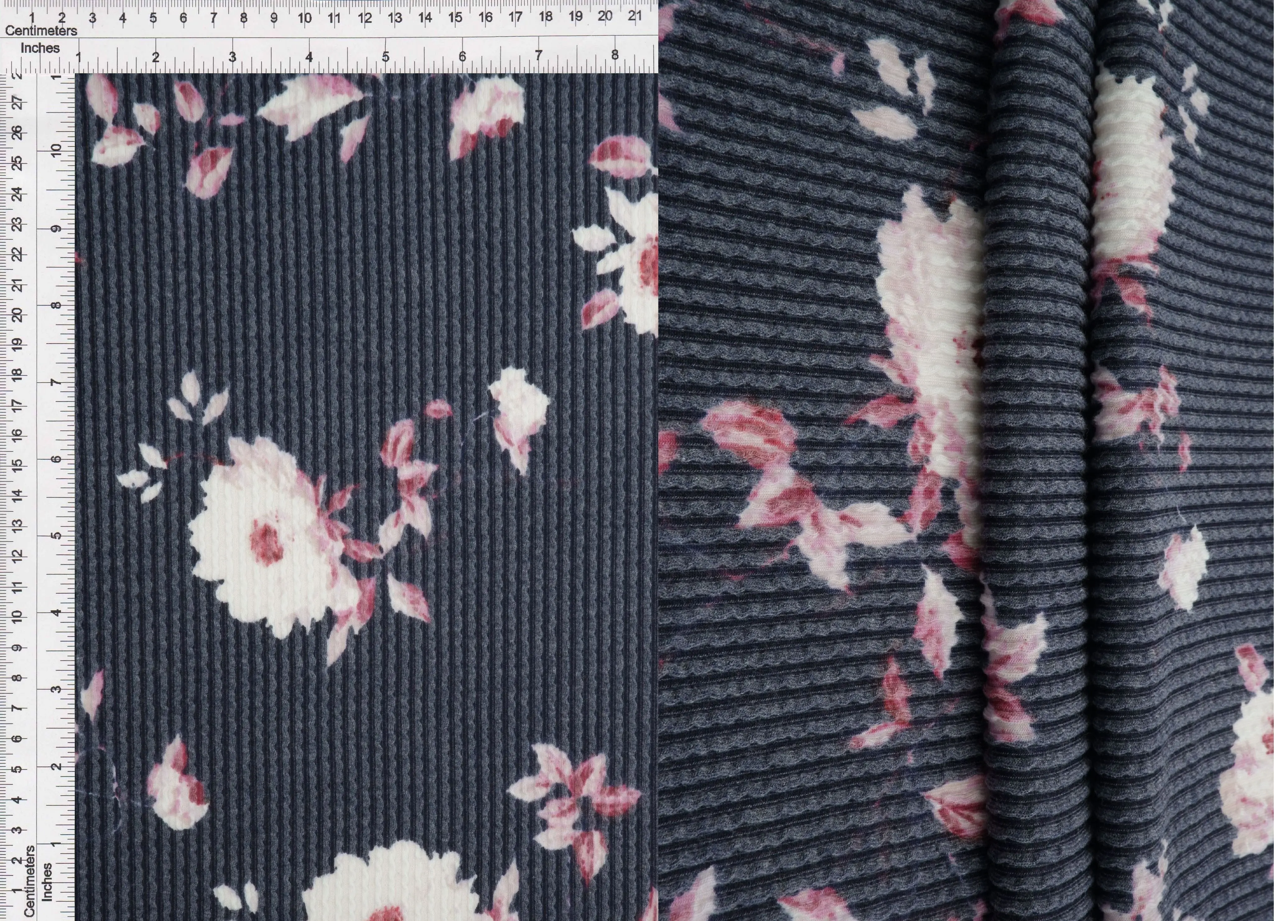 Floral Jacquard Double Knit Fabric - KNT4463-MS11153 - Image 18