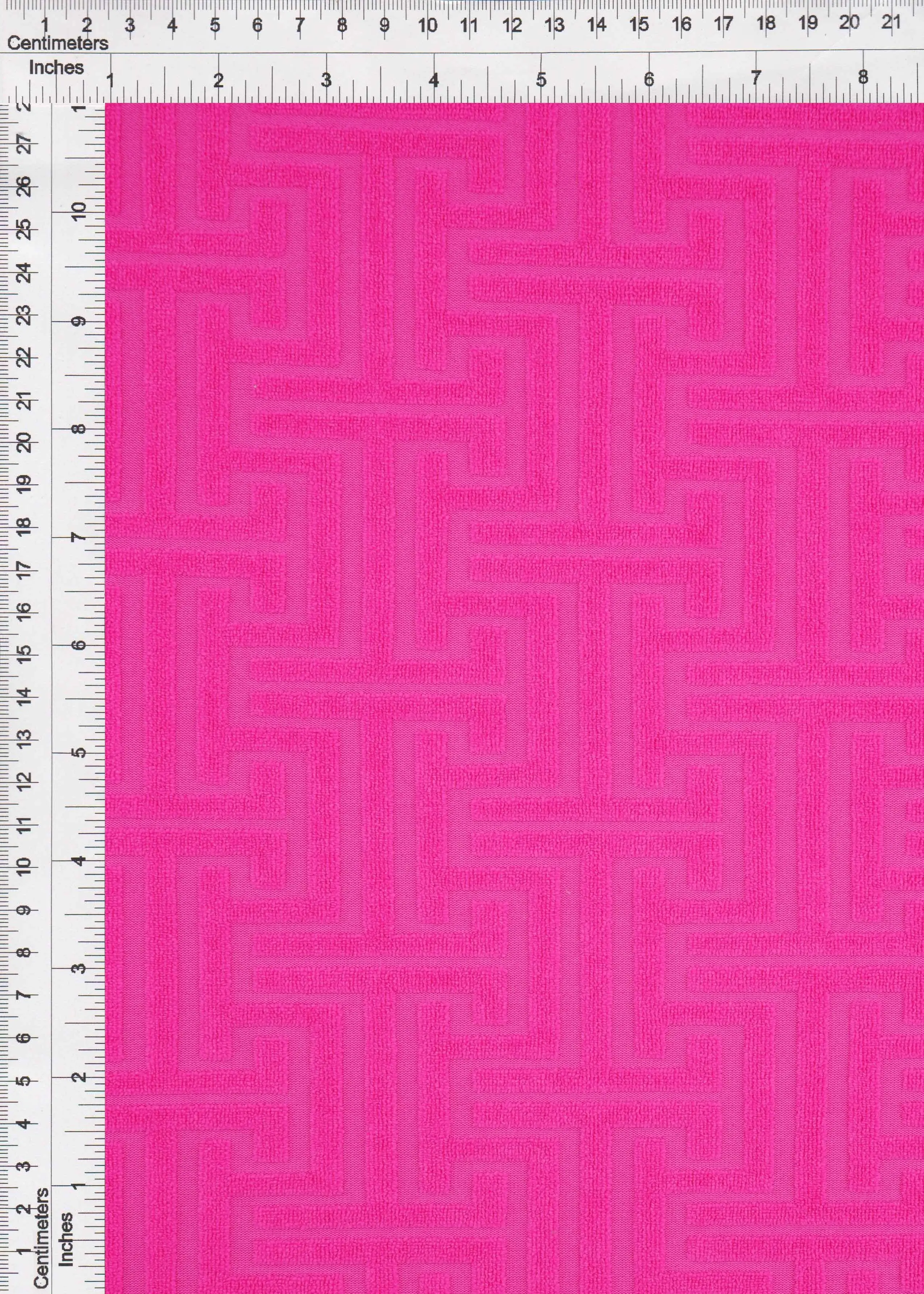 Geometric Towel Jacquard Knit Fabric - JACQ-4475 - Image 10
