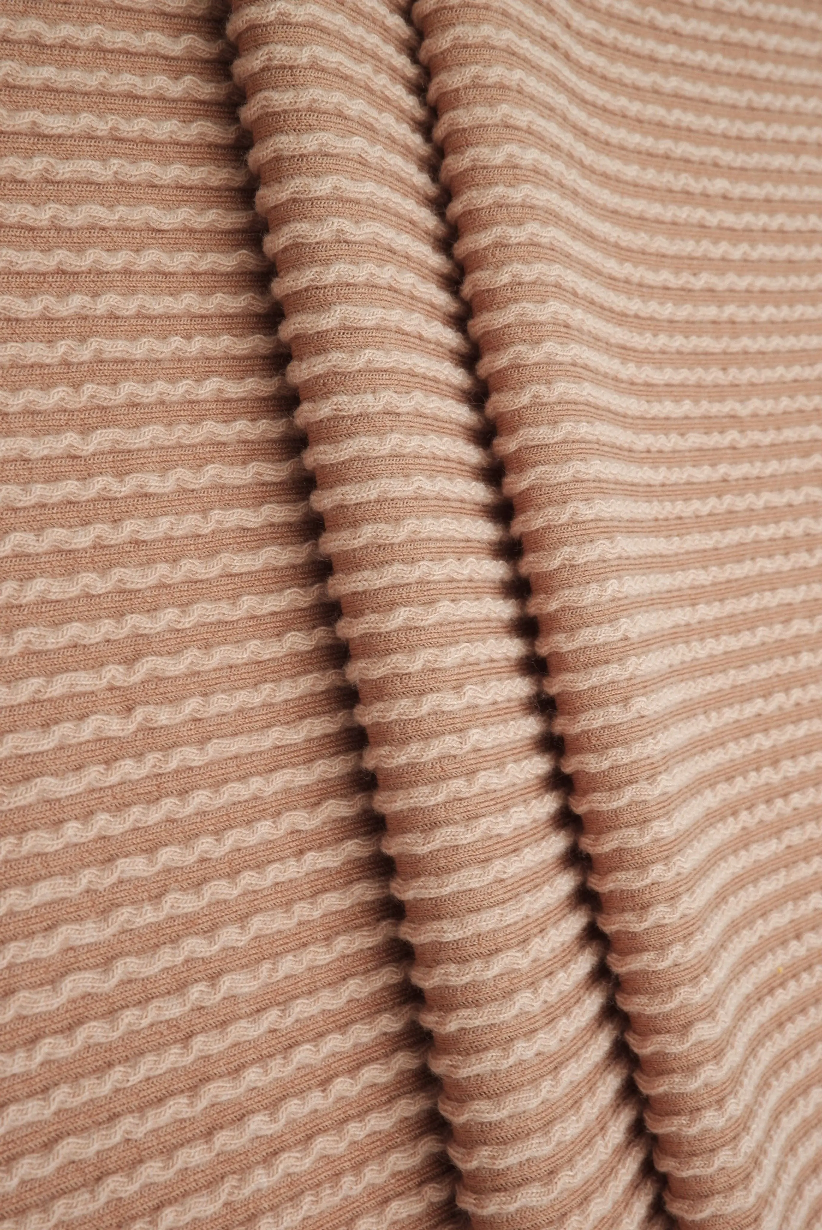 Jacquard Double Knit Rib Stretch Fabric - KNT4463 - Image 21