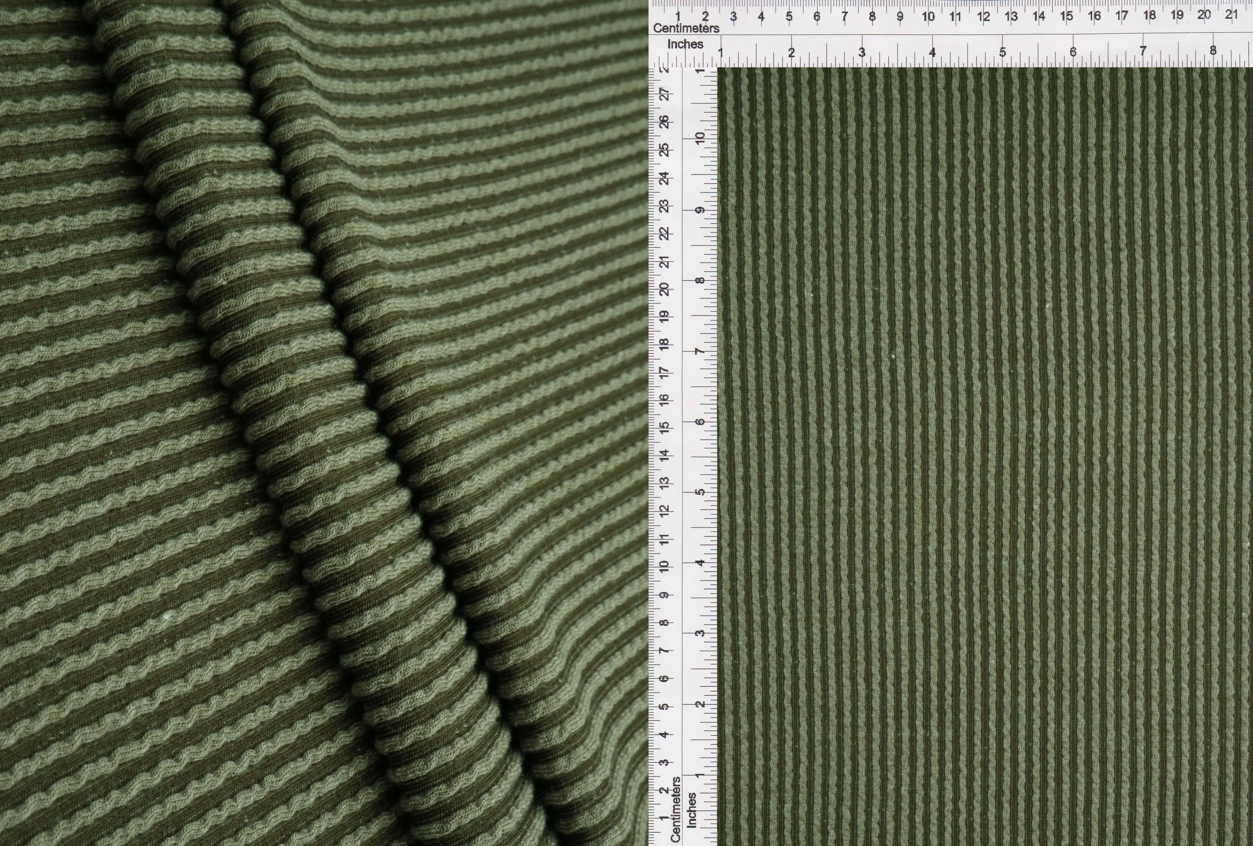 Jacquard Double Knit Rib Stretch Fabric - KNT4463 - Image 52