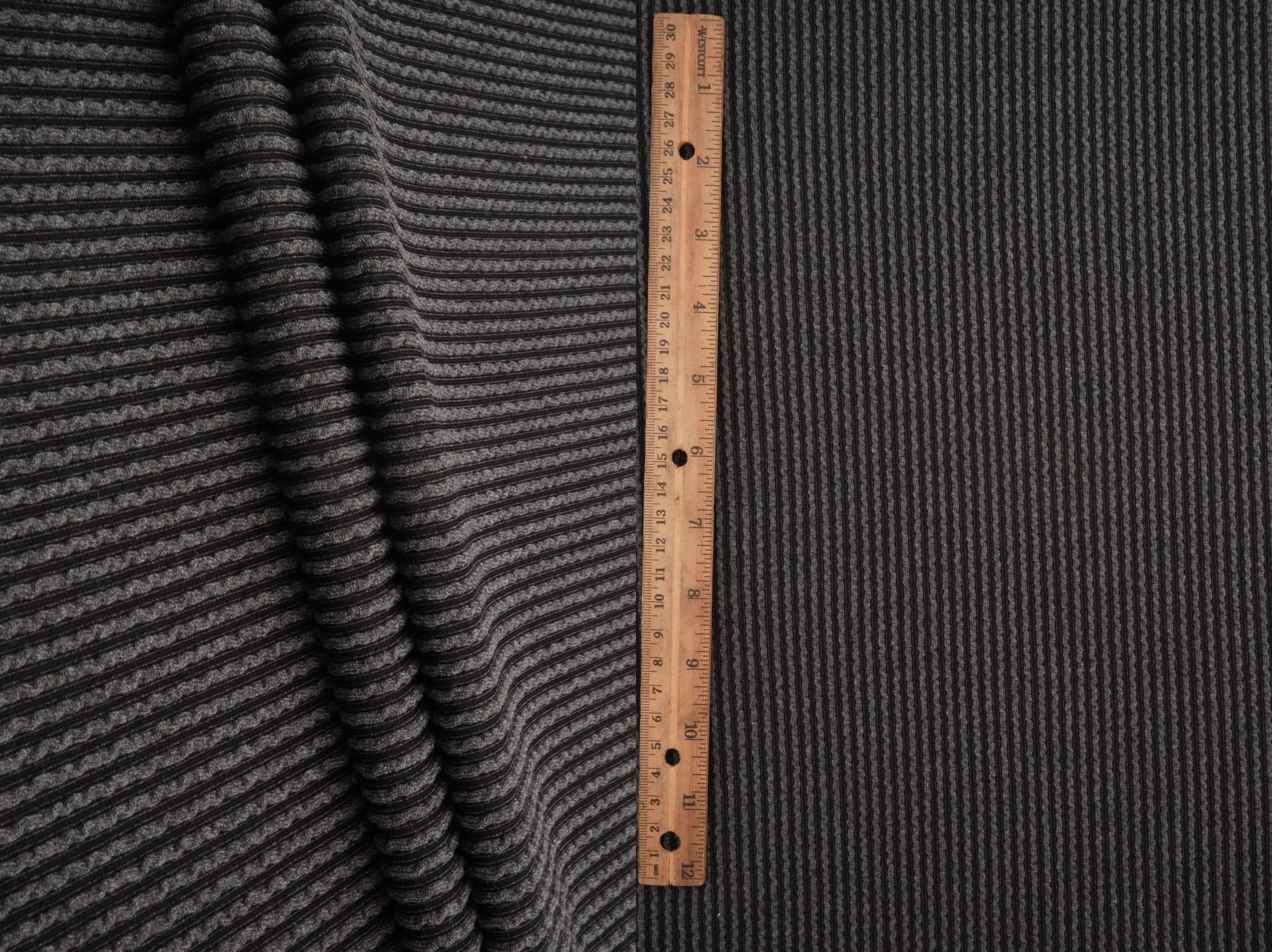 Jacquard Double Knit Rib Stretch Fabric - KNT4463 - Image 79