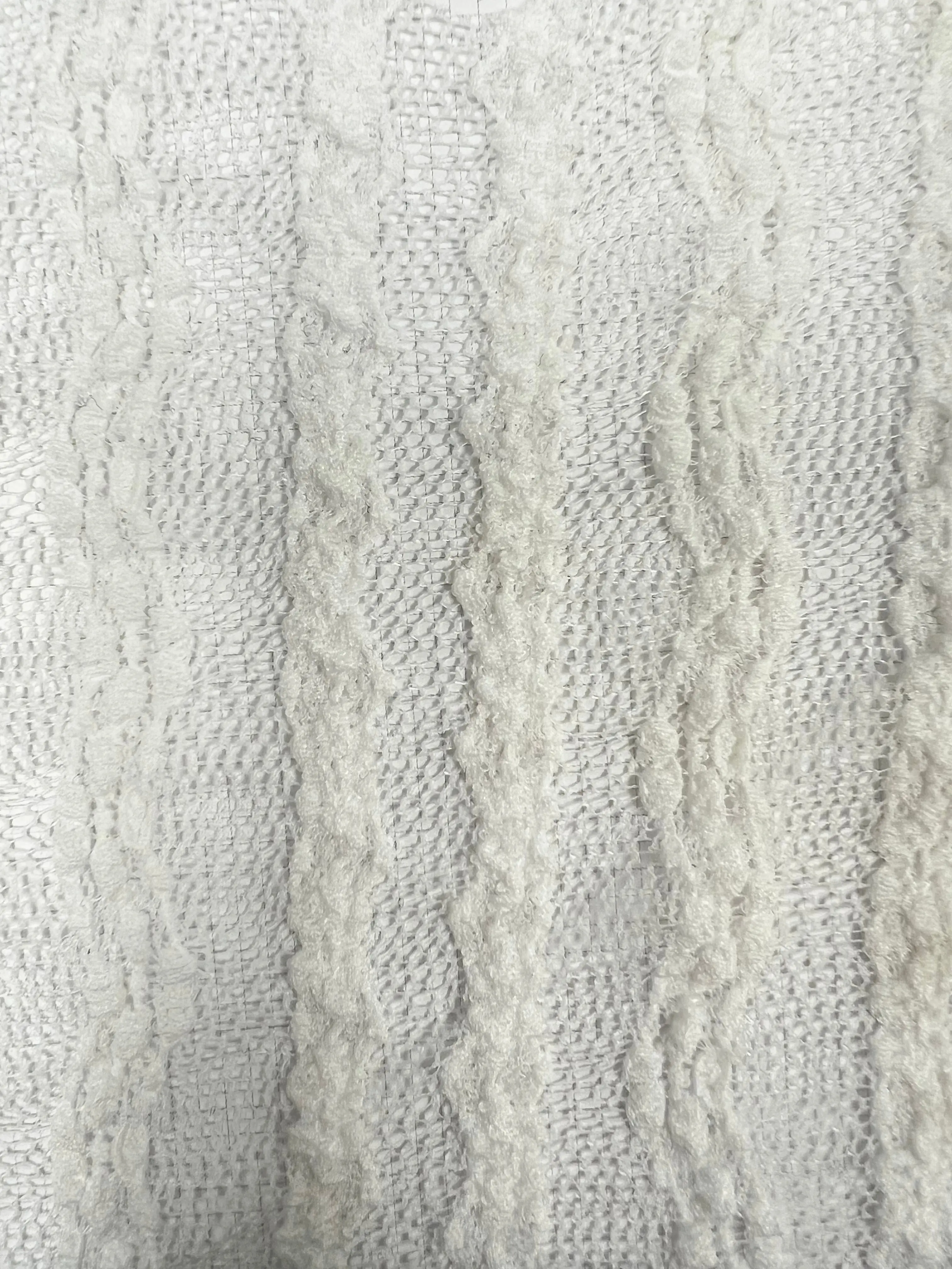 Chevron Lace Textured Knit Fabric - KNC-33535 - Image 8