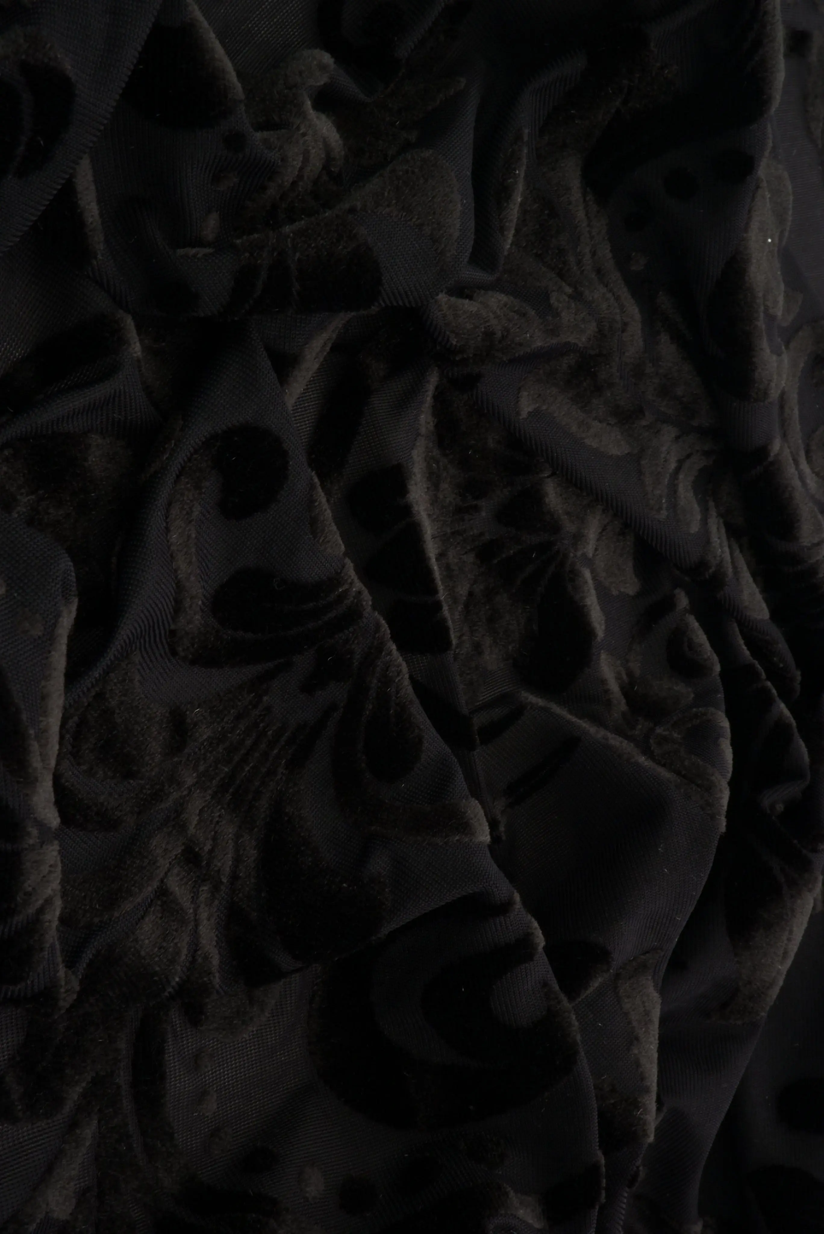 Damask Velvet Burnout Fabric KNT3869-MS11595 - Image 3