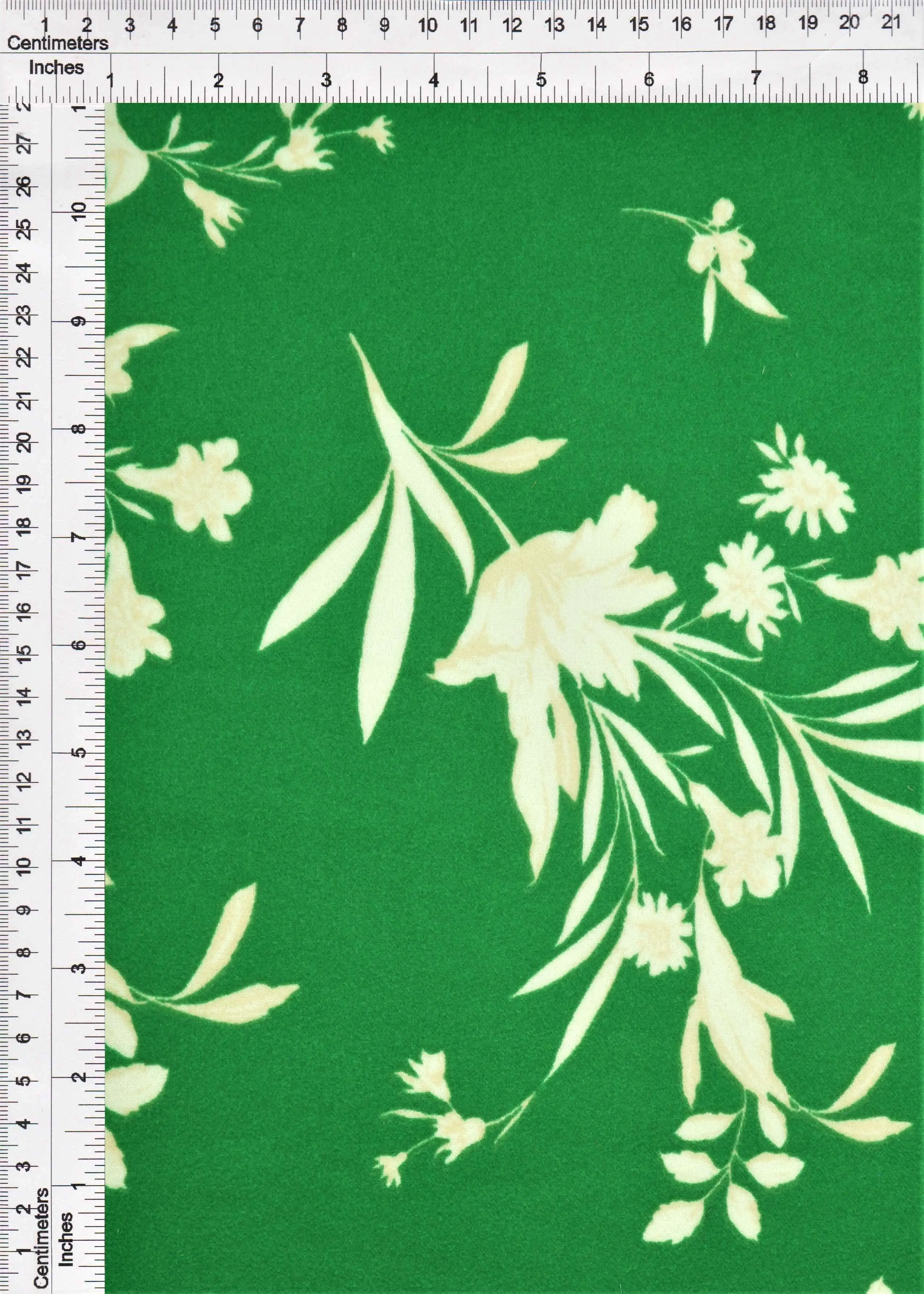 Floral Techno Crepe Stretch Knit Fabric - KNT3971-MS11058 - Image 6