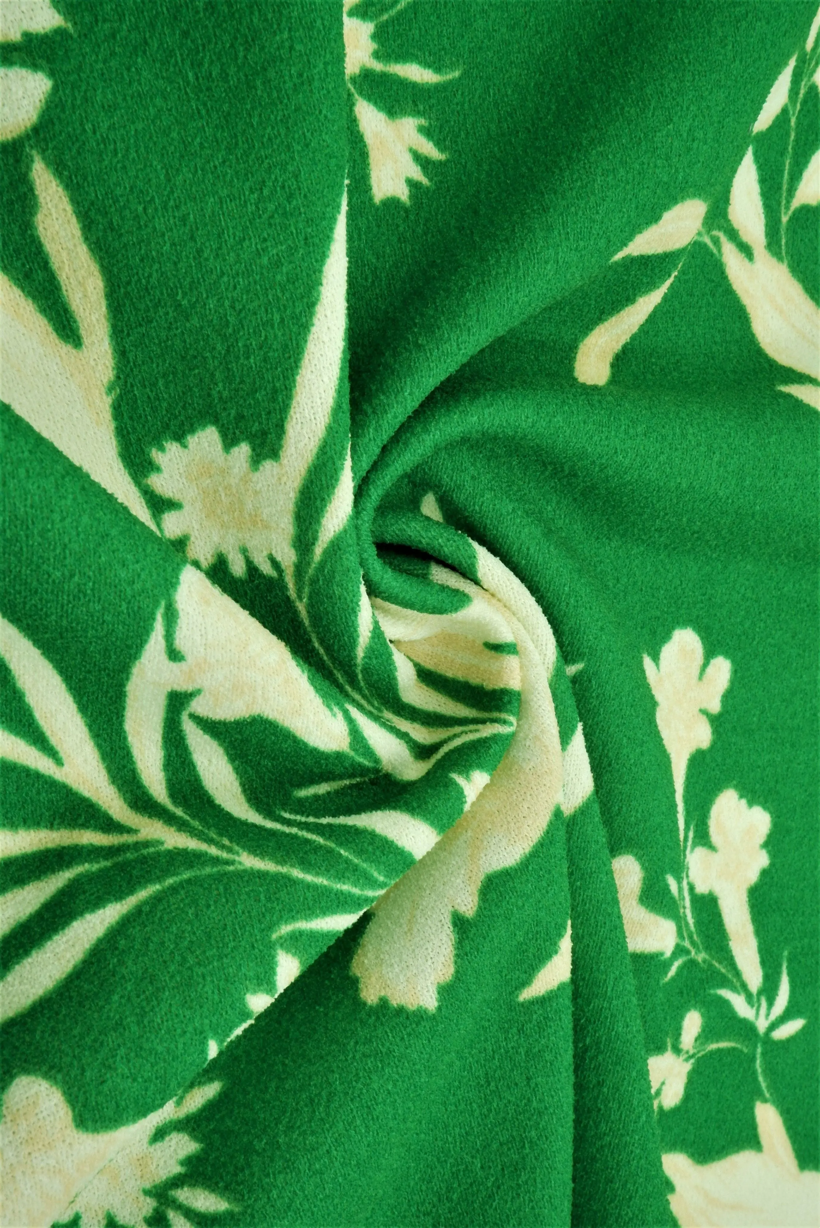 Floral Techno Crepe Stretch Knit Fabric - KNT3971-MS11058 - Image 7