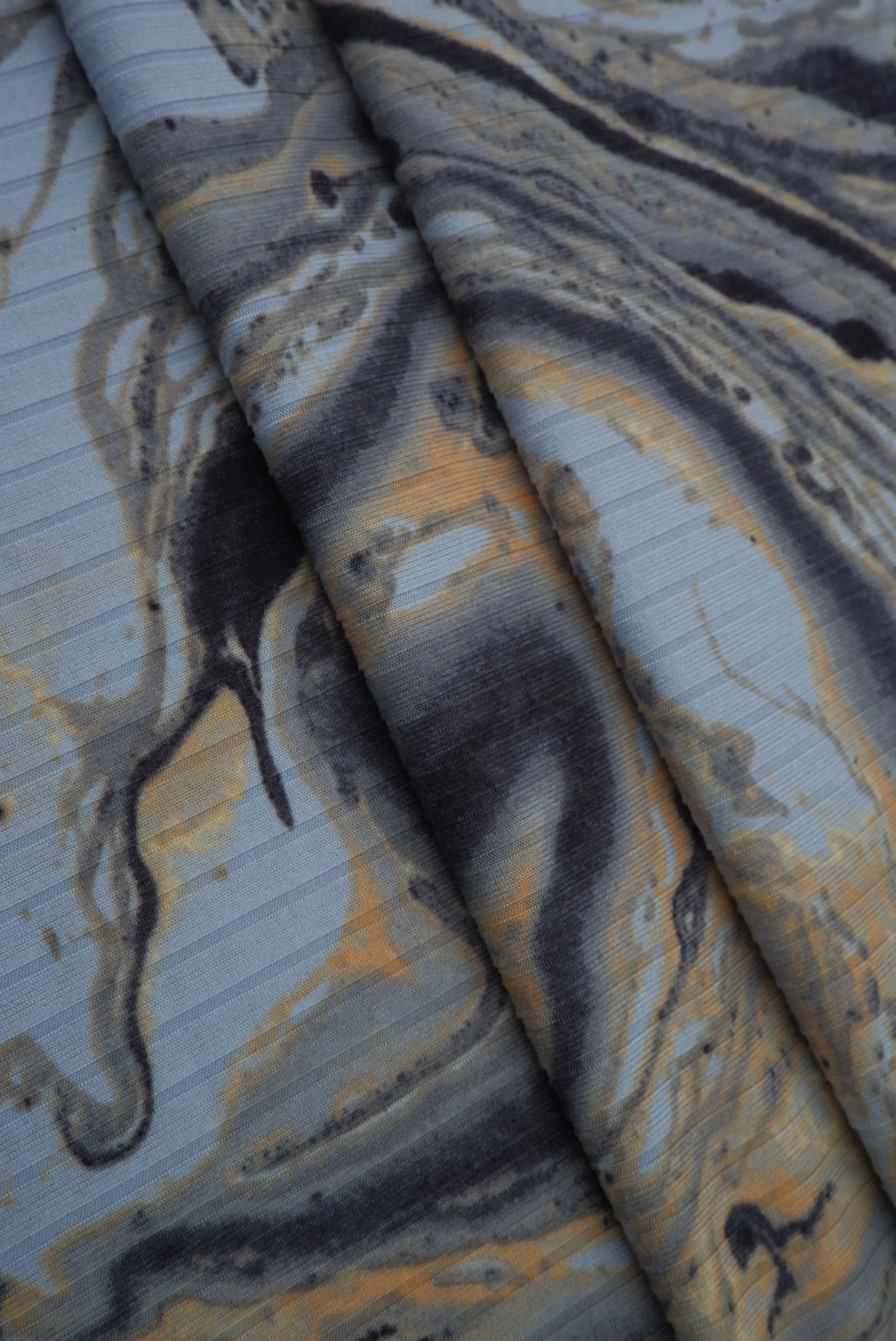 Rib Knit Marble Tie-Dye Print Fabric - KNT4135-MS10401 - Image 10