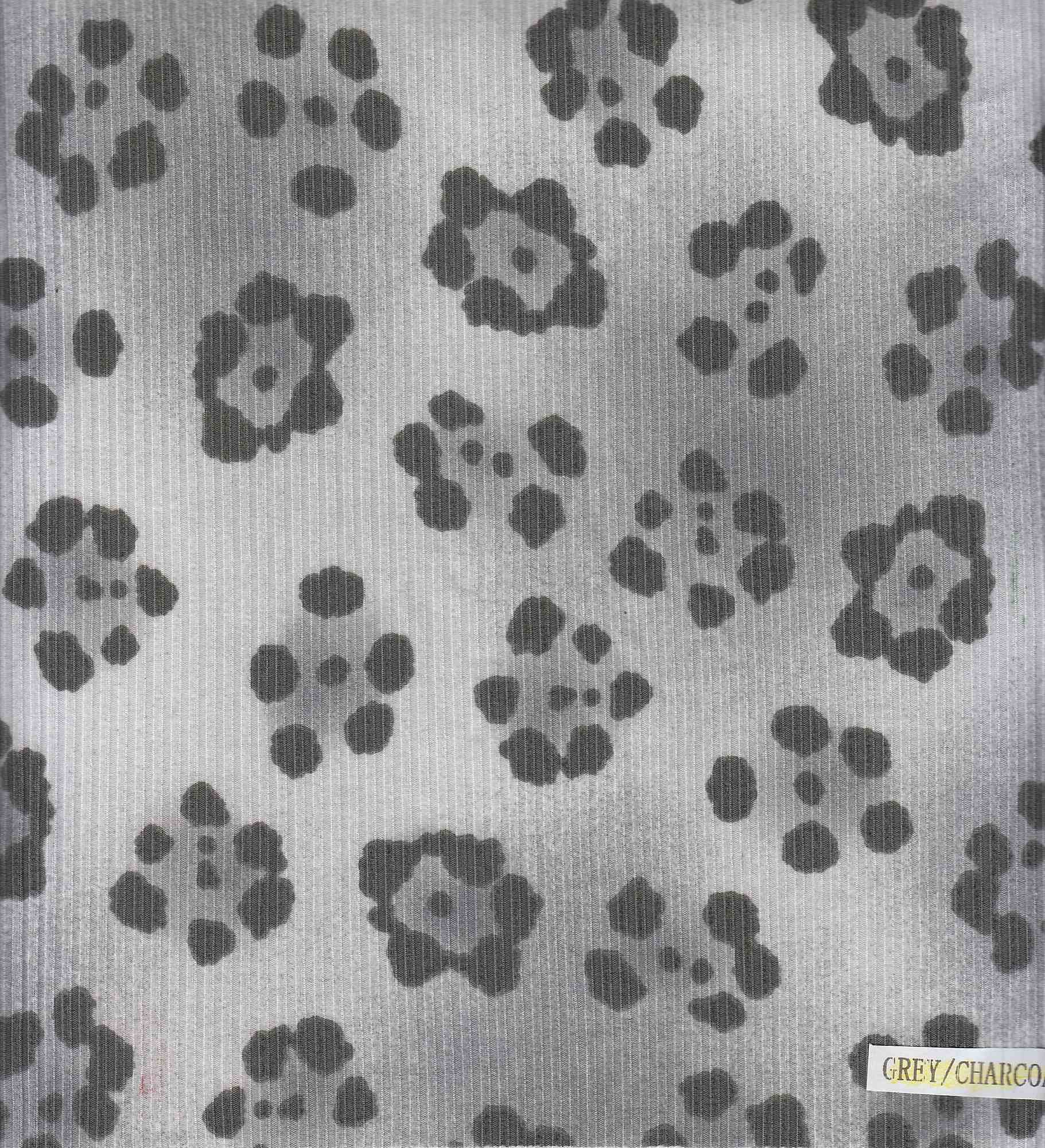Ribbed Knit Animal Leopard Print Fabric - KNT4135-S903103 - Image 5