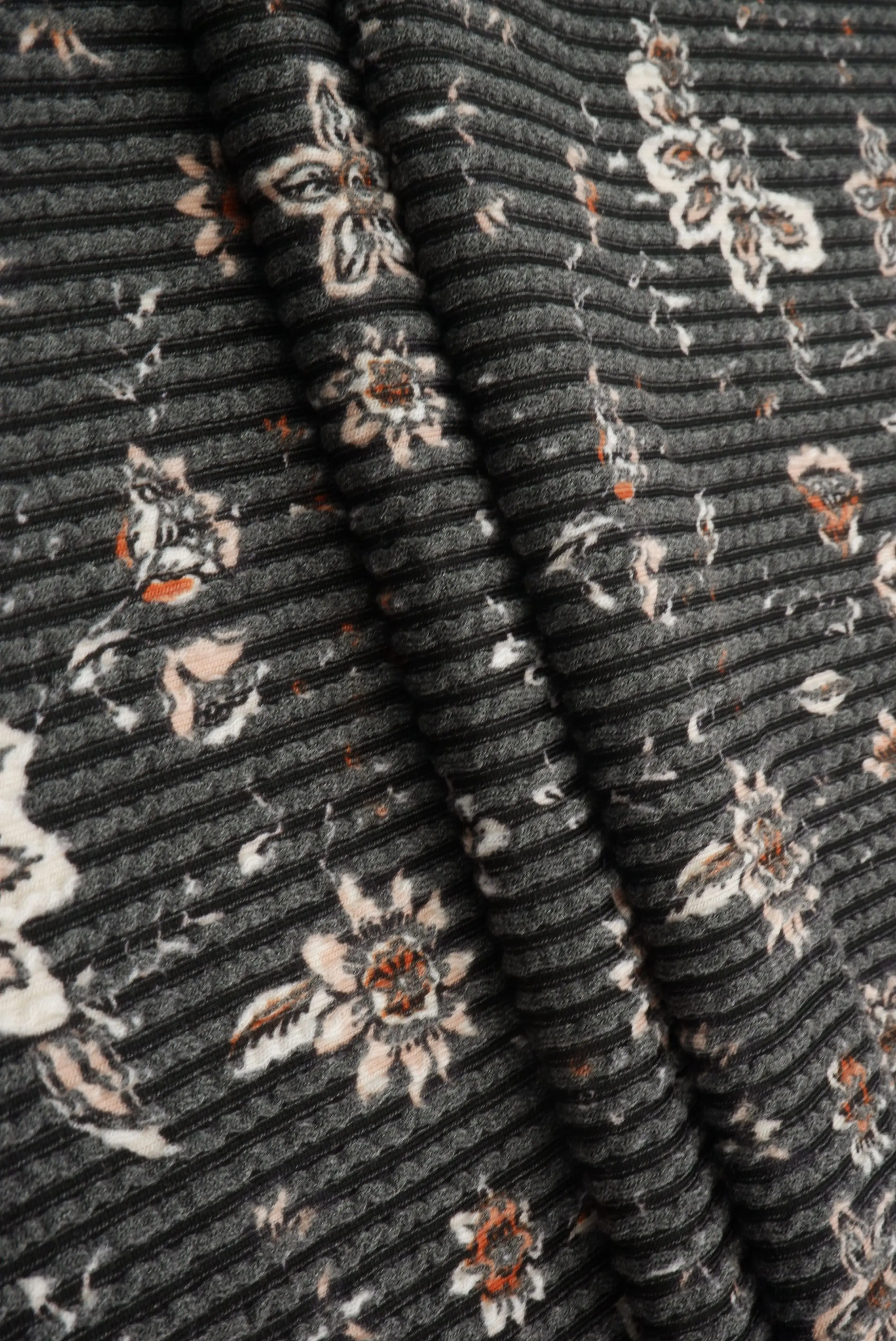 Boho Floral Double Knit Fabric KNT4463-MS11155 - Image 3