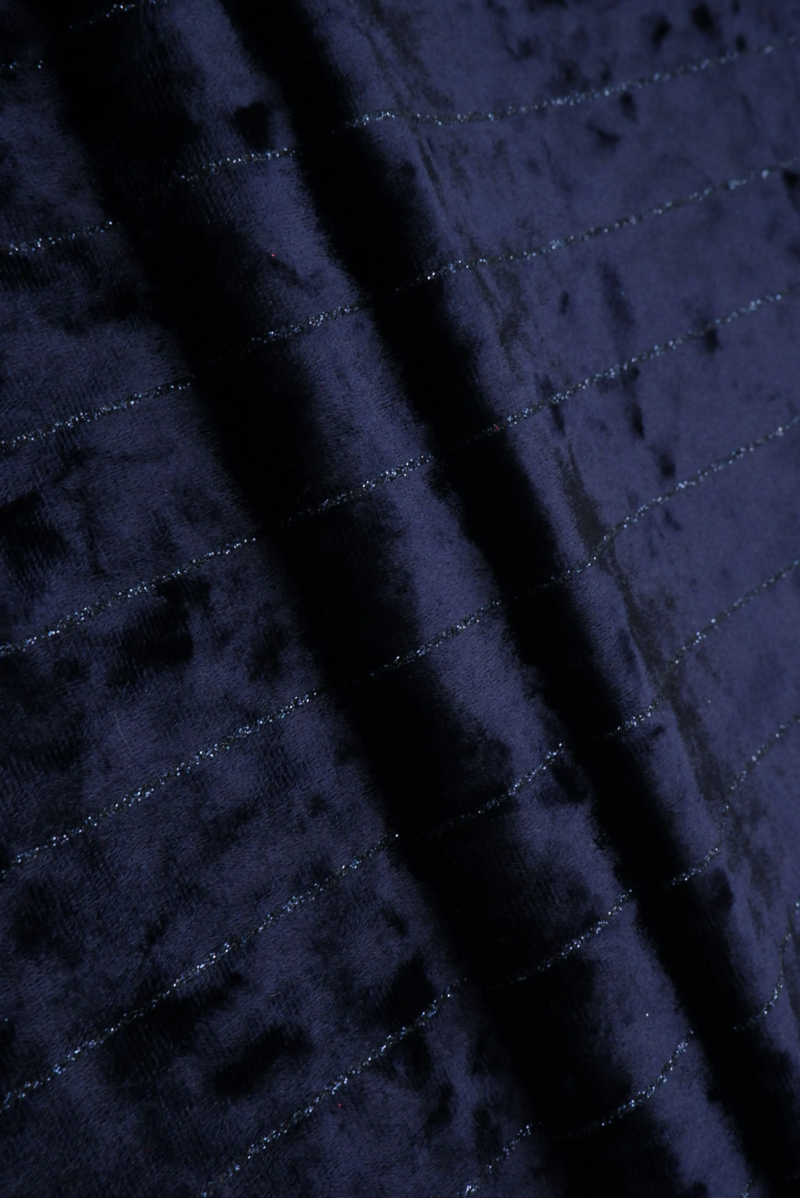 Velvet Glitter Stripe Knit Fabric - KNT4551 - Image 12