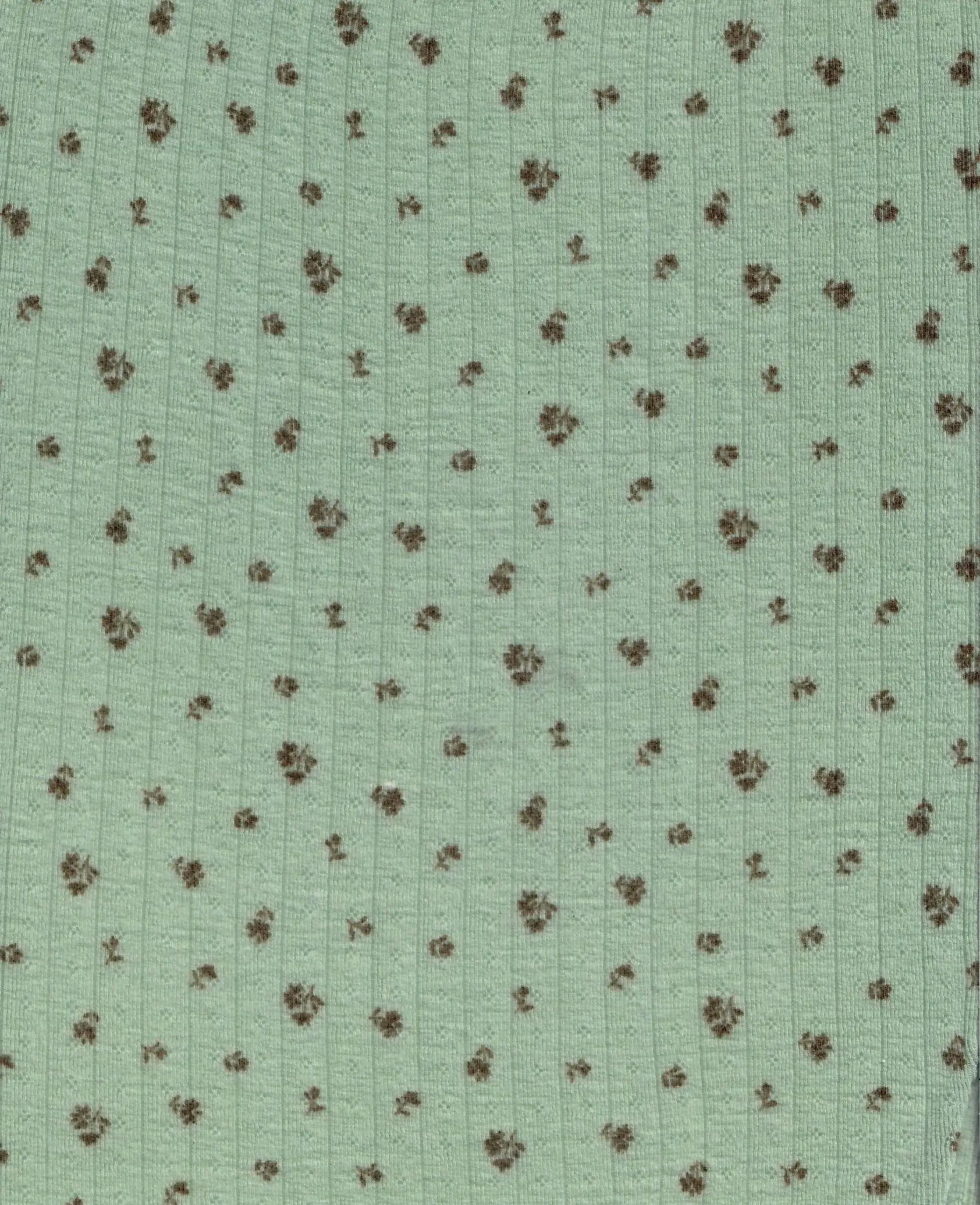 Ditsy Print Cotton Style Pointelle Knit Fabric - KNT4606-MS11366 - Image 16