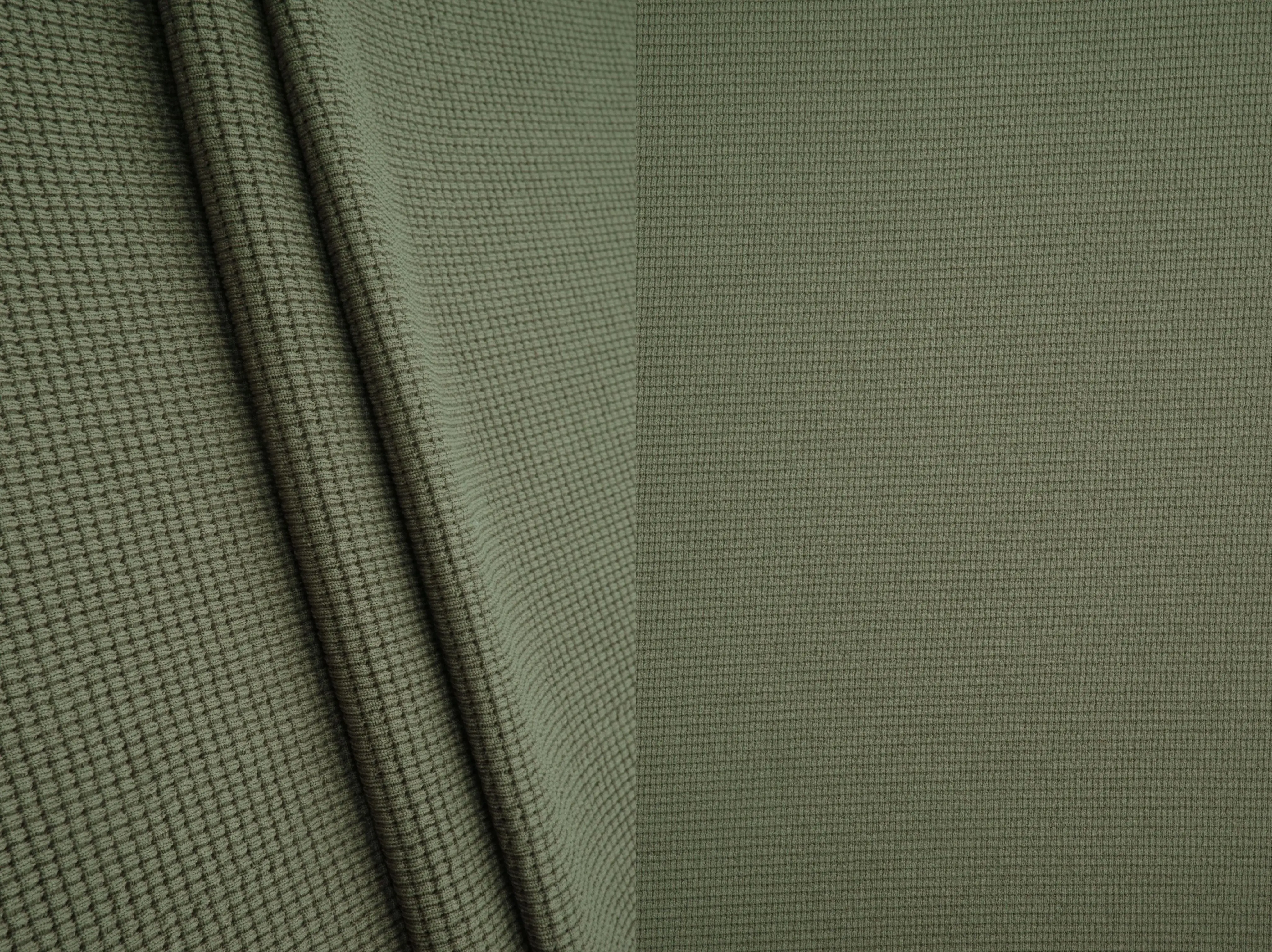Waffle Double Knit Solid Fabric KNT4667 - Image 25