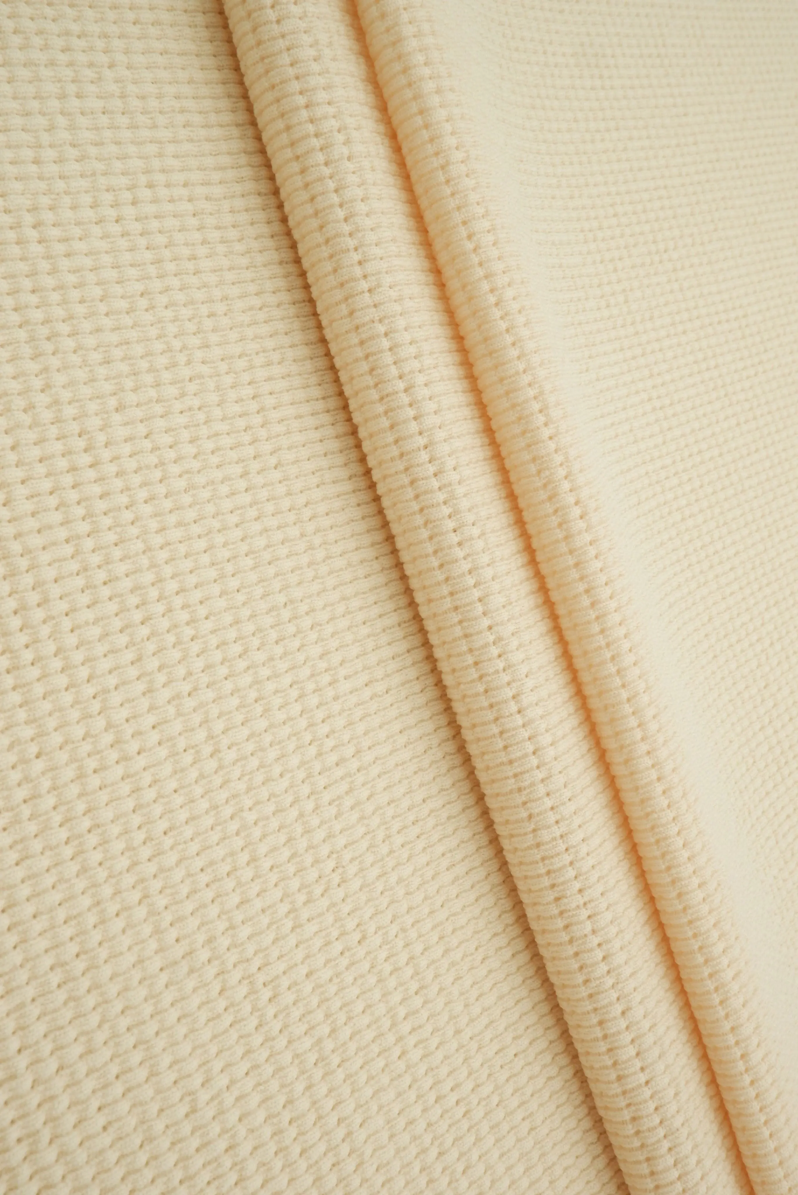 Waffle Double Knit Solid Fabric KNT4667 - Image 6